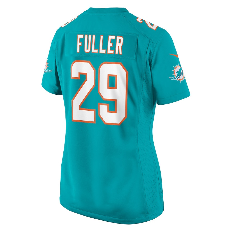 Kendall Fuller 29 Miami Dolphins Game Aqua NFL Jersey Women's