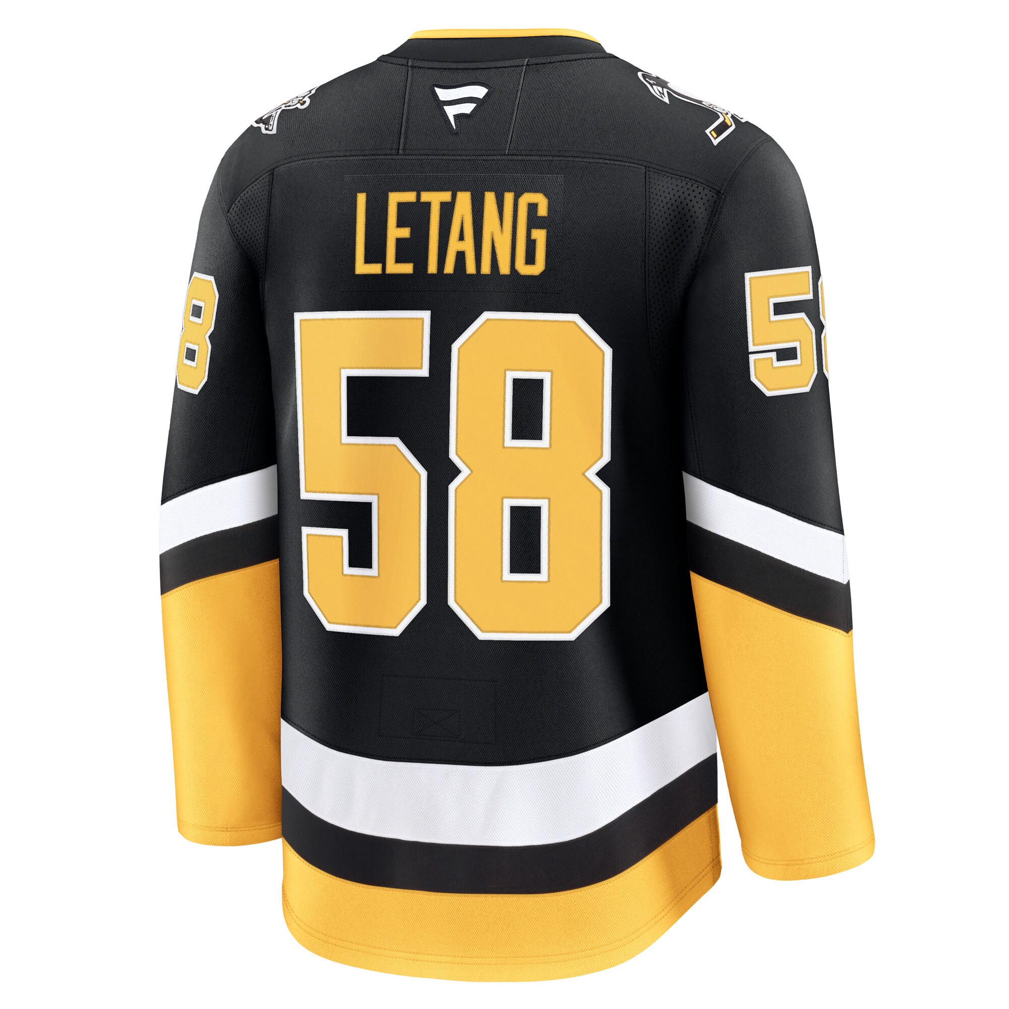 Pittsburgh Penguins Kris Letang Black Alternate Premium NHL Jersey Men's