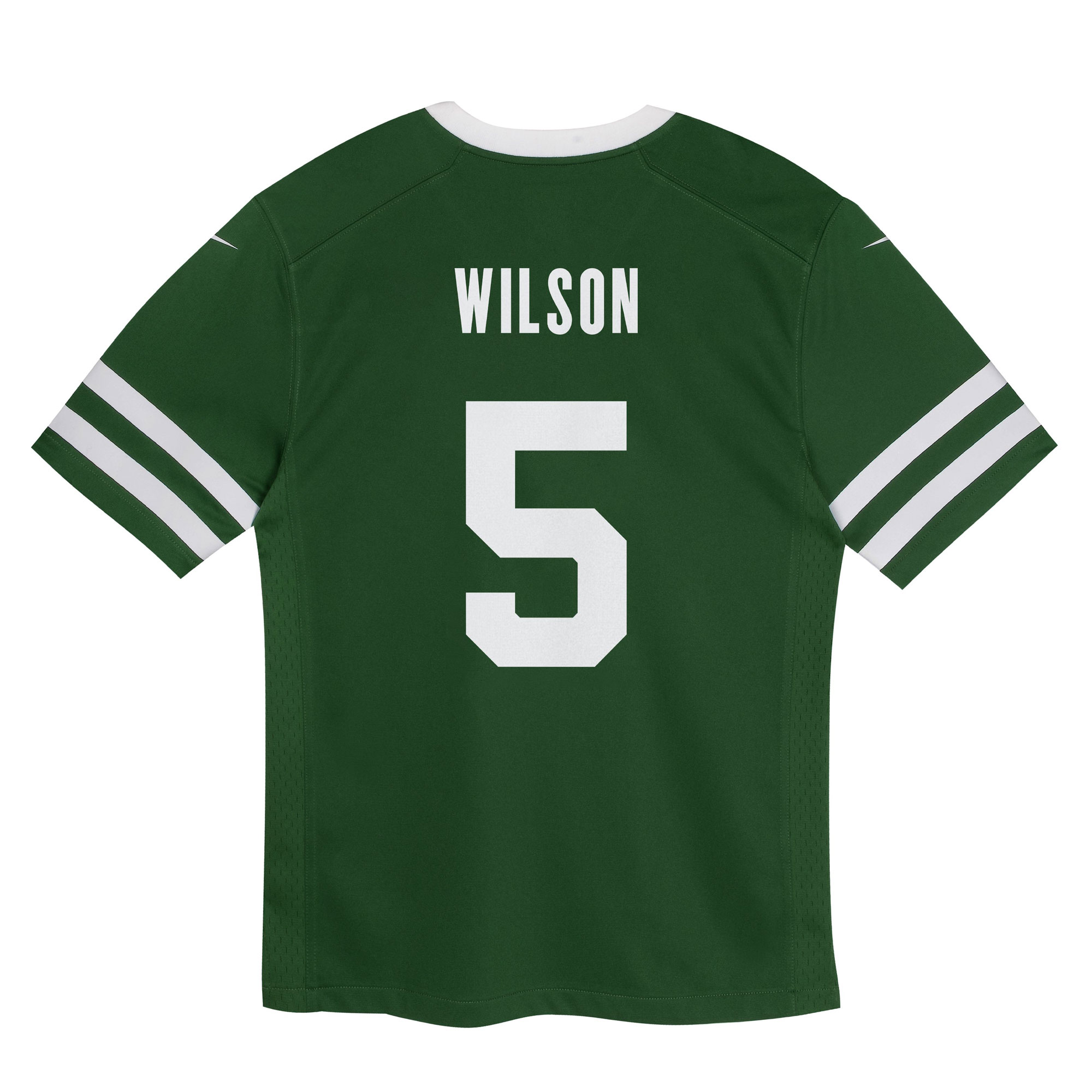 Infant New York Jets Garrett Wilson Legacy Green Game NFL Jersey Men's