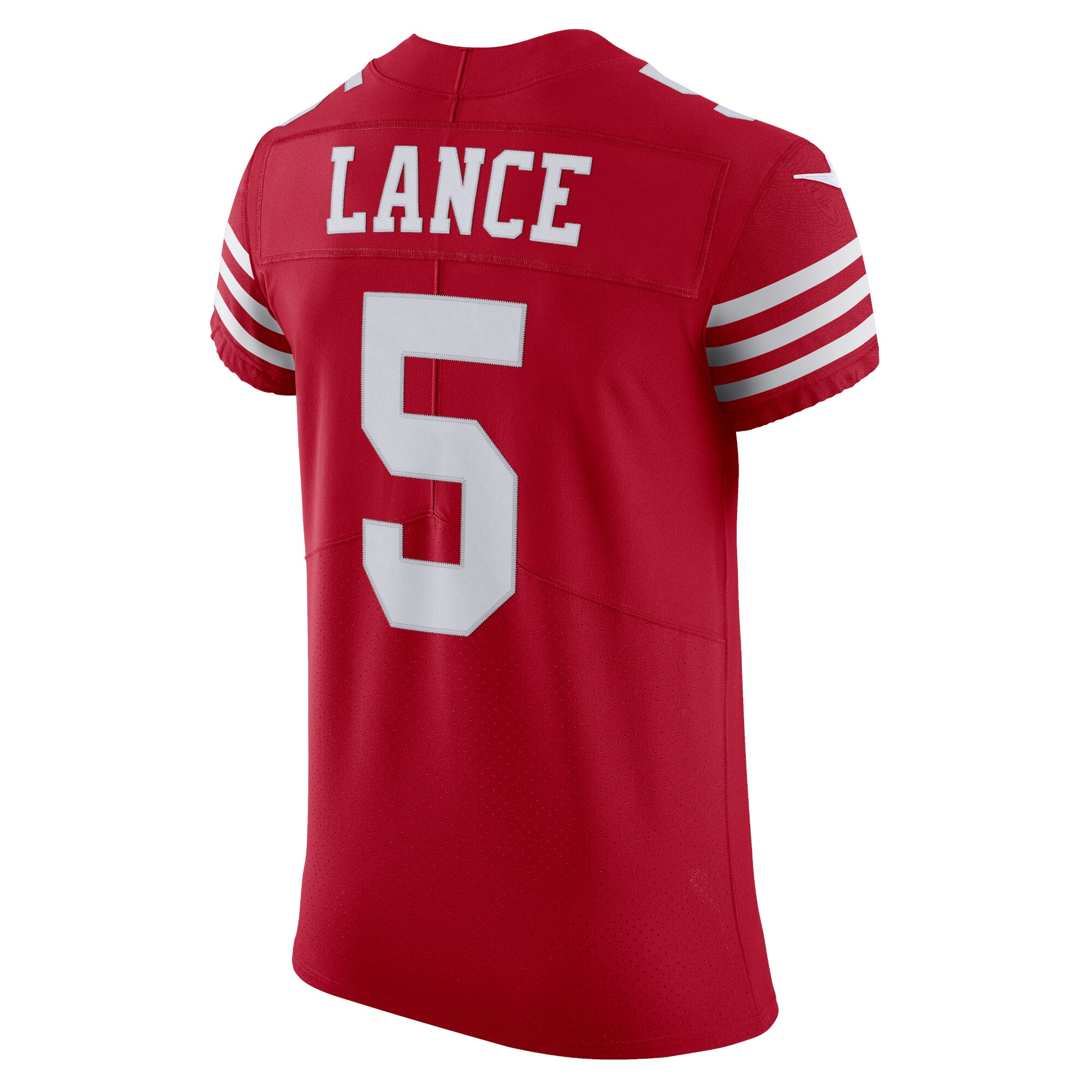 San Francisco 49ers Trey Lance Scarlet Vapor Elite NFL Jersey Men's