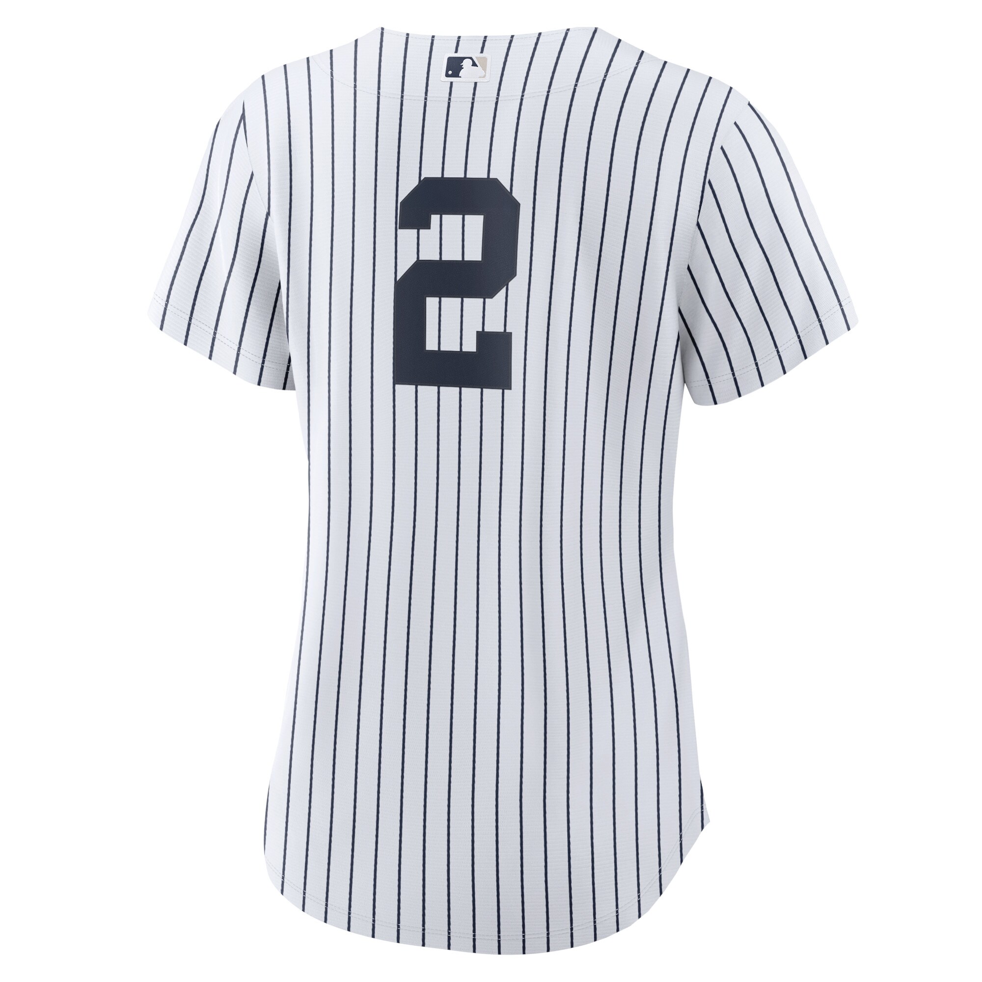 New York Yankees Derek Jeter White/Navy Home Player MLB Jersey Women's