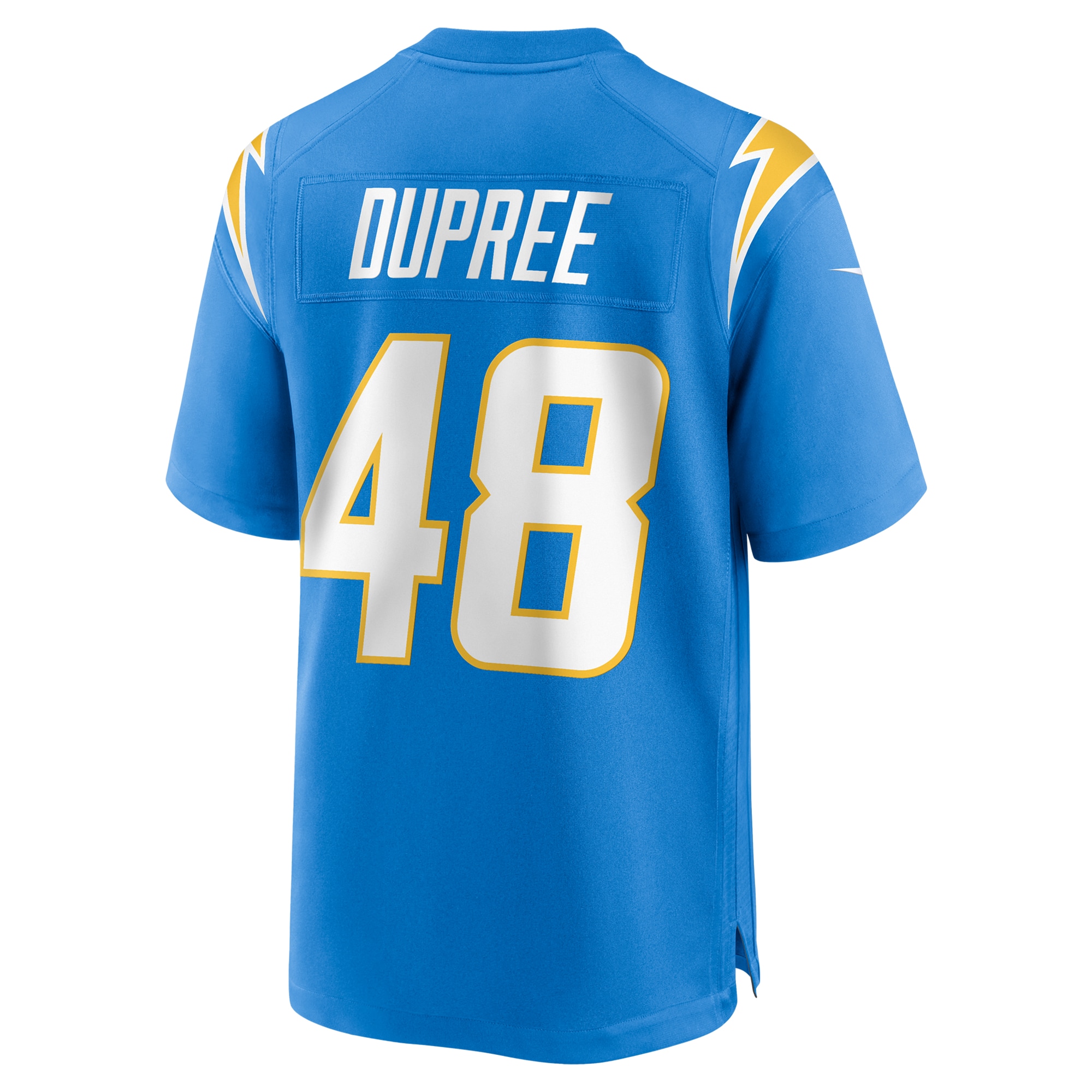 Los Angeles Chargers Bud Dupree Powder Blue Team Game NFL Jersey Men's
