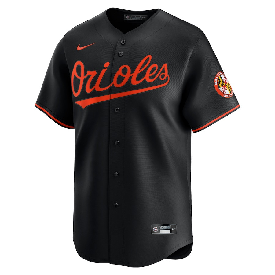 Baltimore Orioles Alternate Limited Black MLB Jersey Men's
