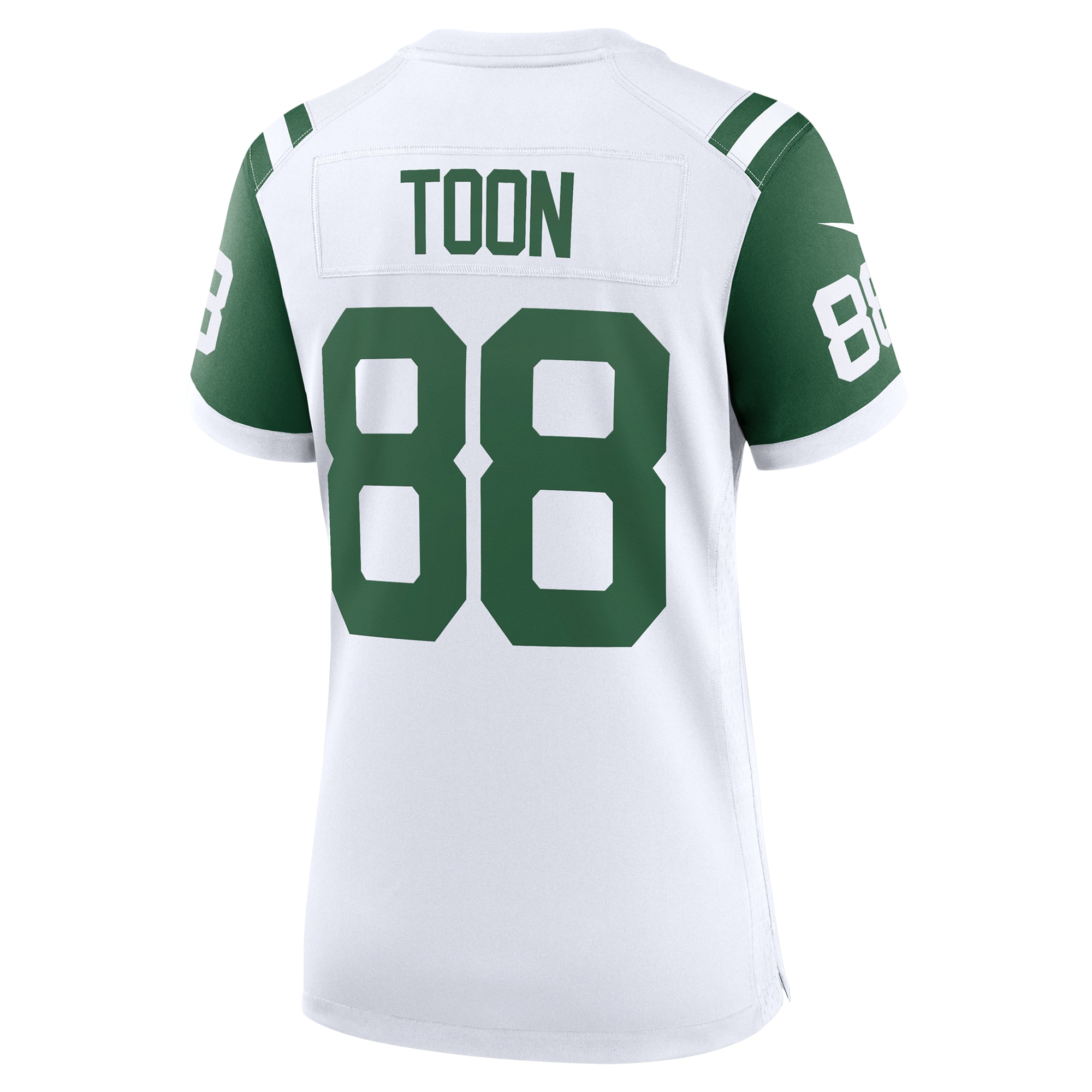 New York Jets Al Toon White Classic Alternate Retired Player Game NFL Jersey Women's
