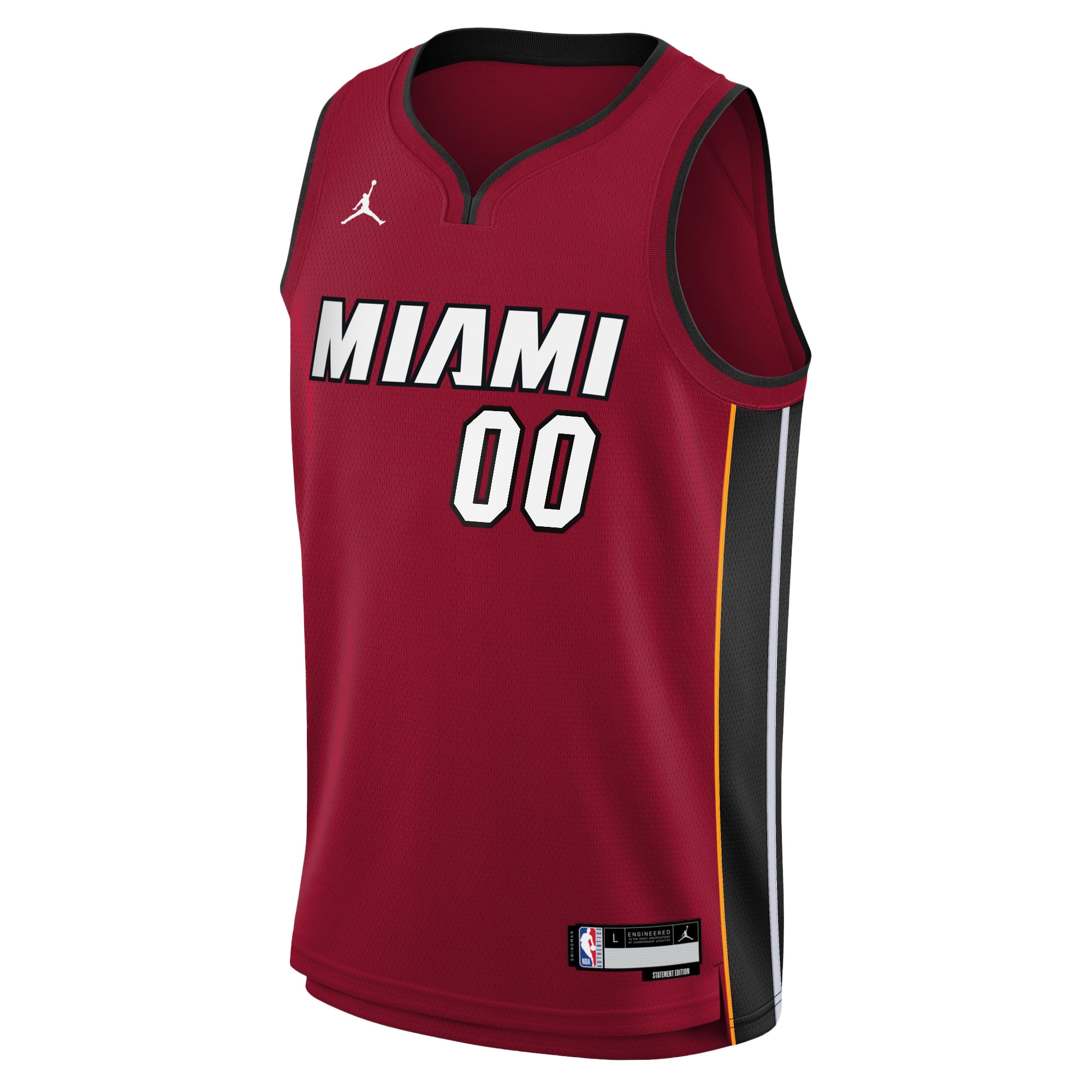 Miami Heat Jordan Statement Swingman 22 Custom NBA Jersey Youth