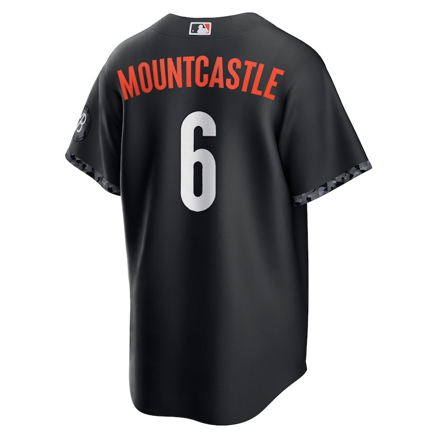 Ryan Mountcastle 6 Baltimore Orioles 2023 City Connect Black MLB Jersey Men's
