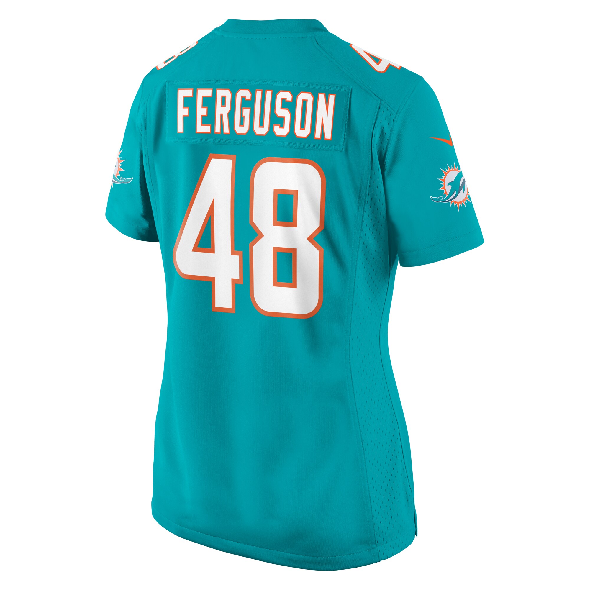 Miami Dolphins Blake Ferguson Aqua Game NFL Jersey Women's