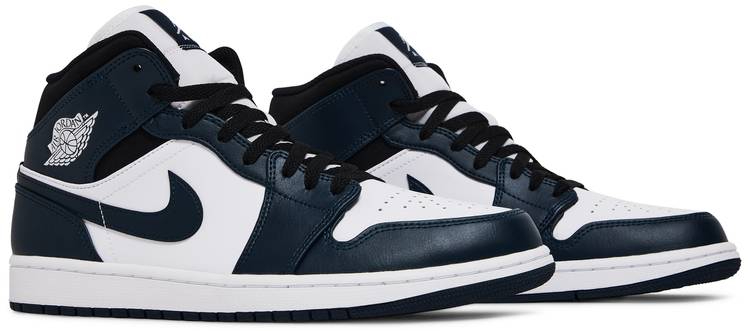 Air Jordan 1 Mid Armory Navy 554724-411