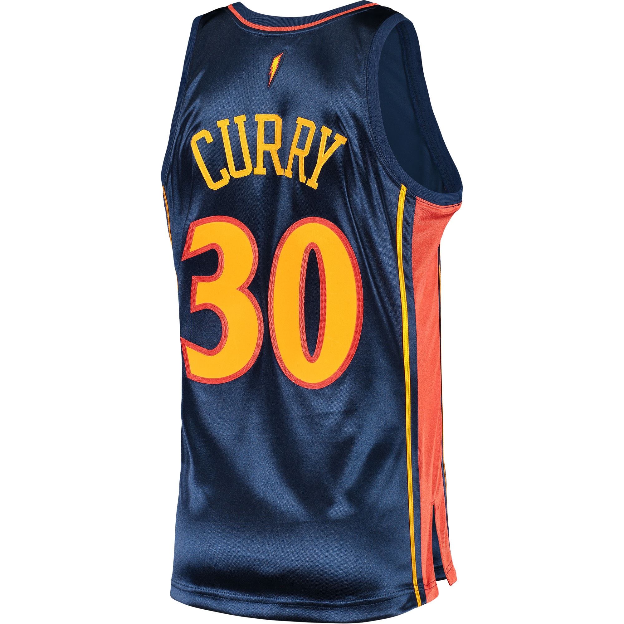 Mitchell Ness Stephen Curry Navy Golden State Warriors 2009 Hardwood Classics NBA Jersey Men's
