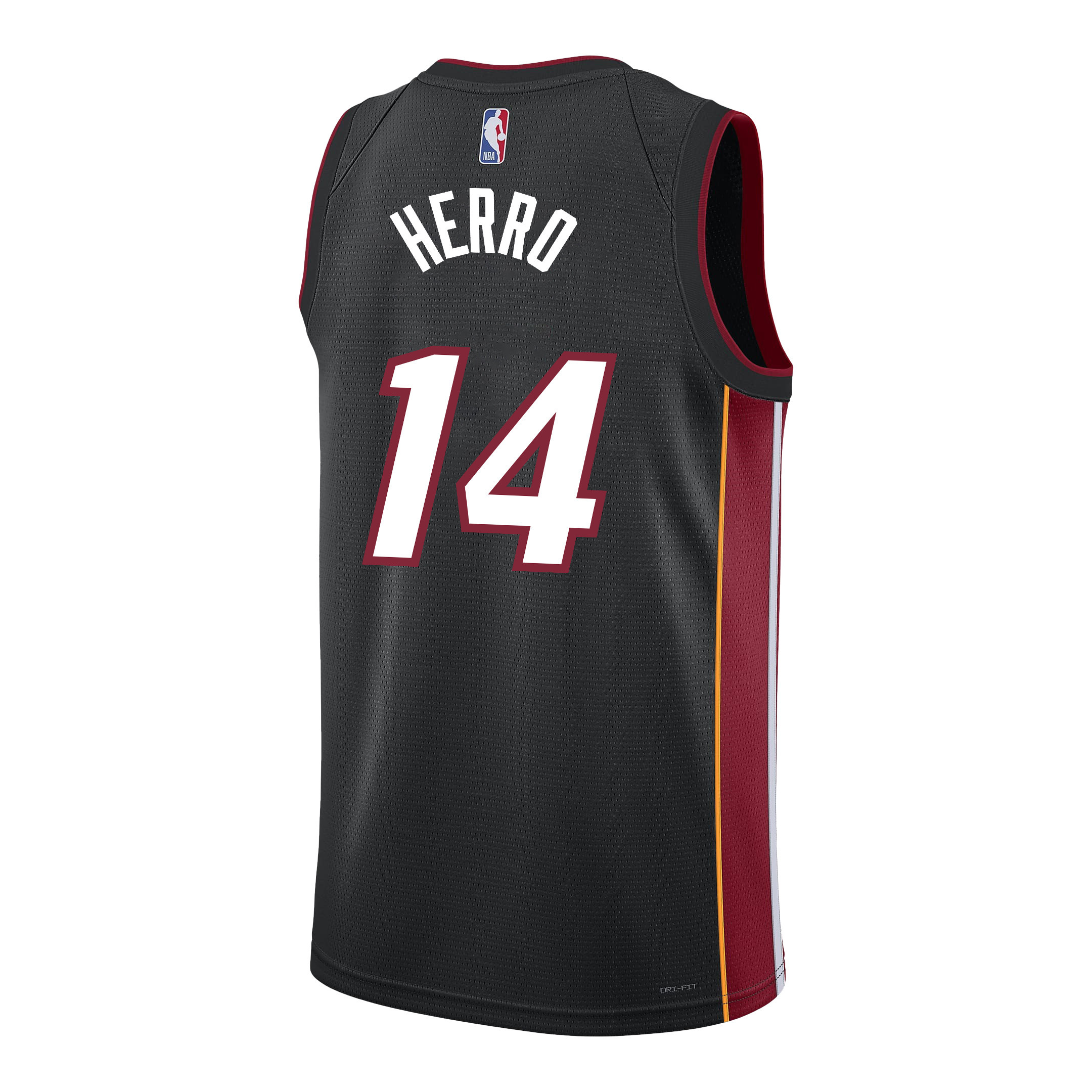 Tyler Herro 14 Miami Heat Emerging Shooting Star 2023 Champions Swingman Black NBA Jersey Men's