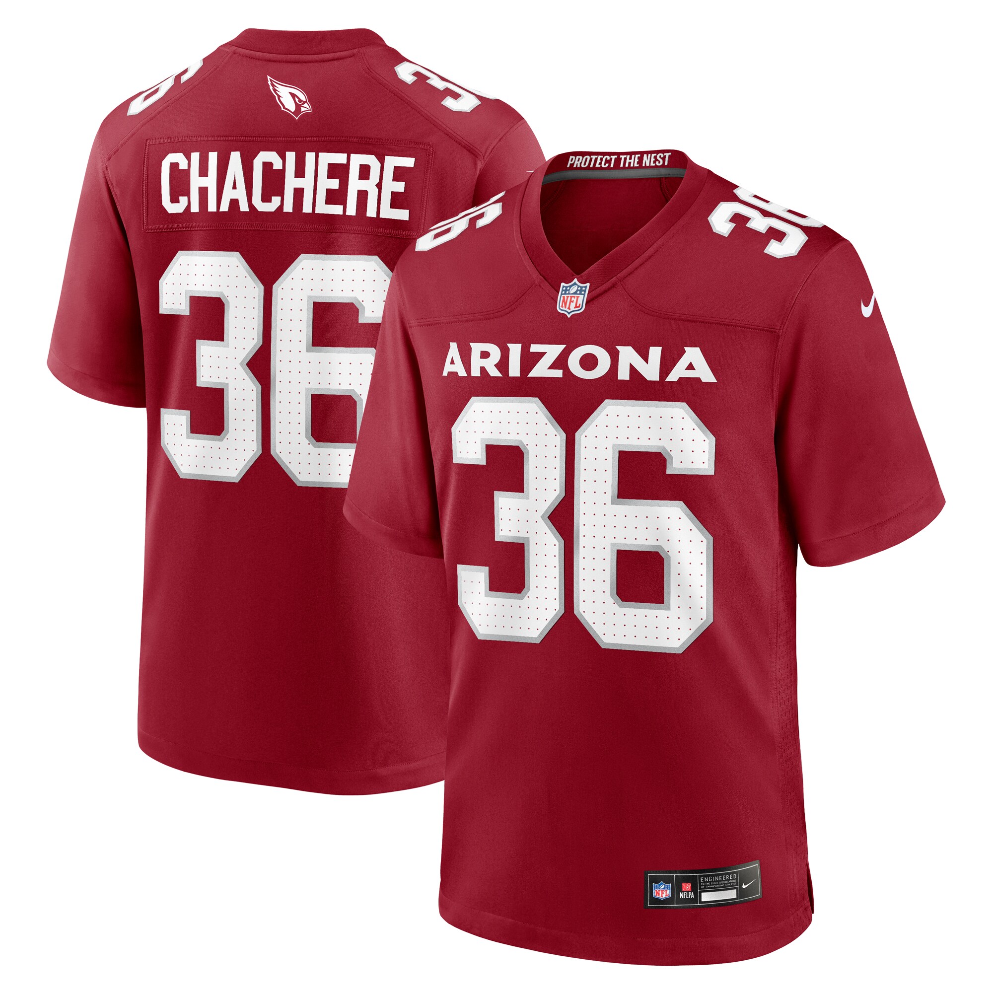 Arizona Cardinals Andre Chachere Cardinal Team Game NFL Jersey Men's