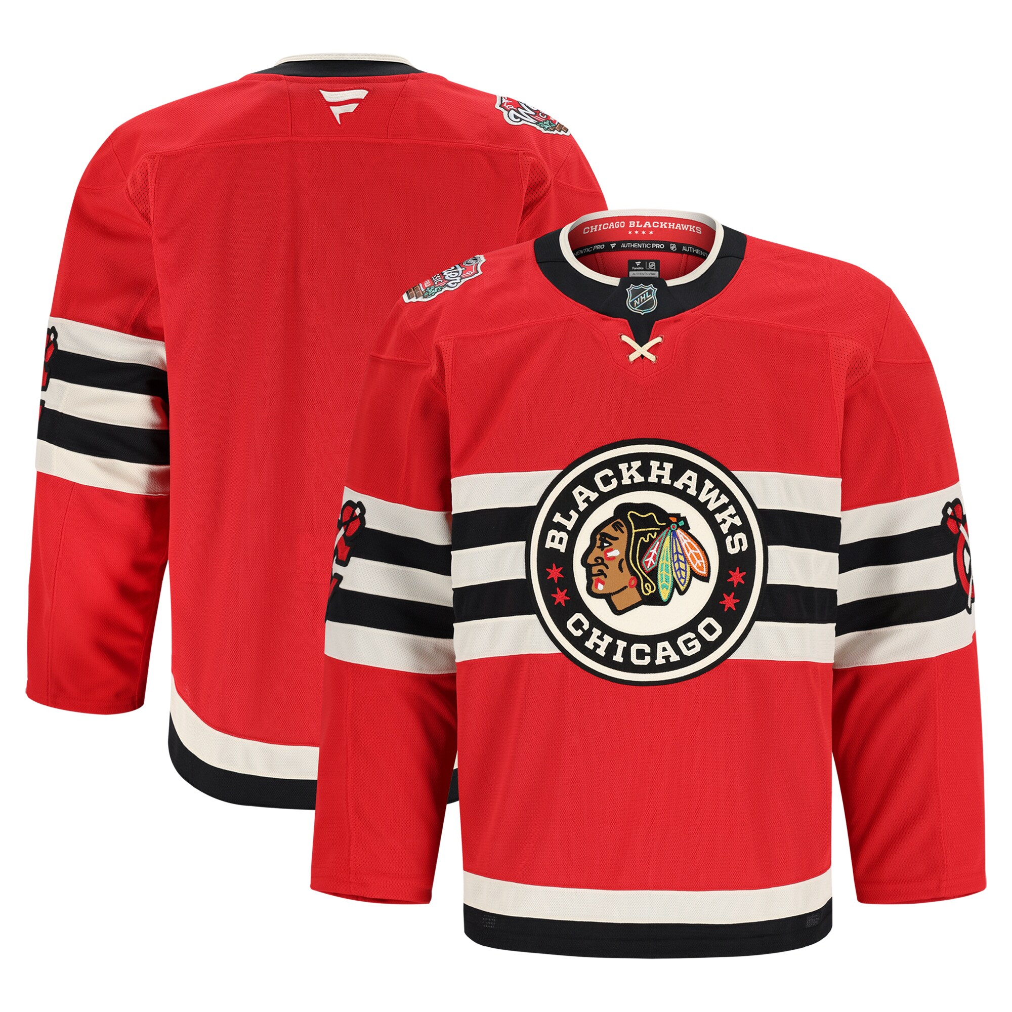 Chicago Blackhawks Red 2025 Winter Classic Pro NHL Jersey Men's