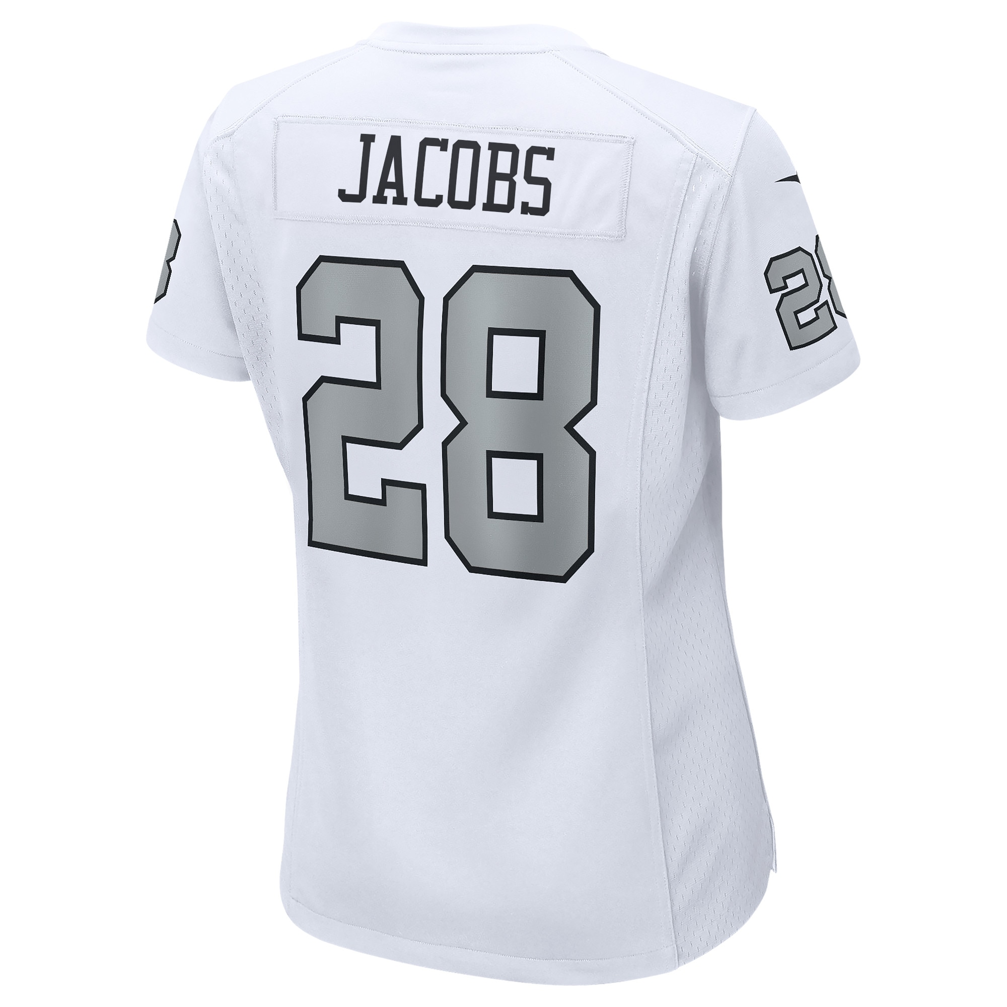 Las Vegas Raiders Josh Jacobs White Alternate Game Player NFL Jersey Women's