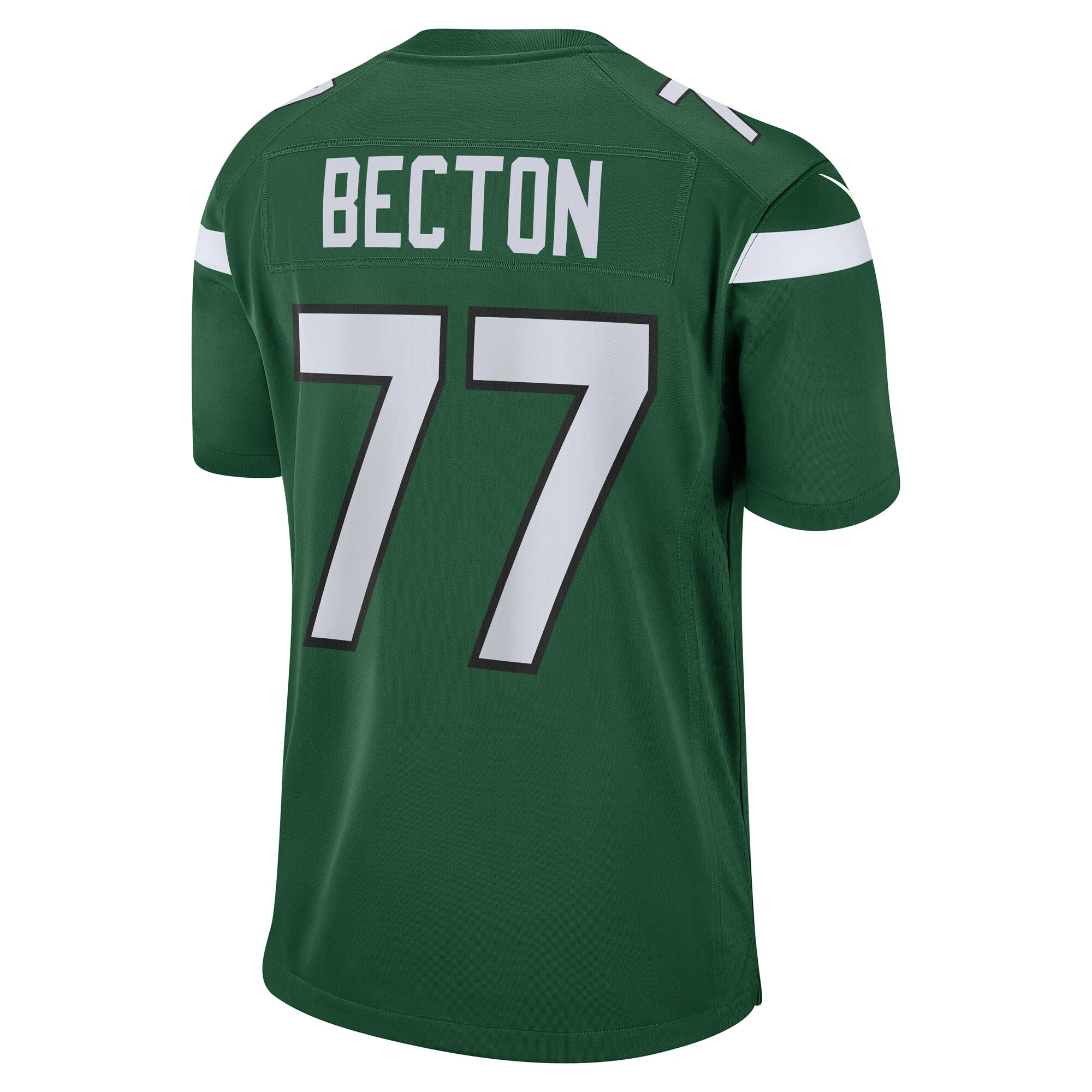 New York Jets Mekhi Becton Gotham Green Player Game NFL Jersey Men's