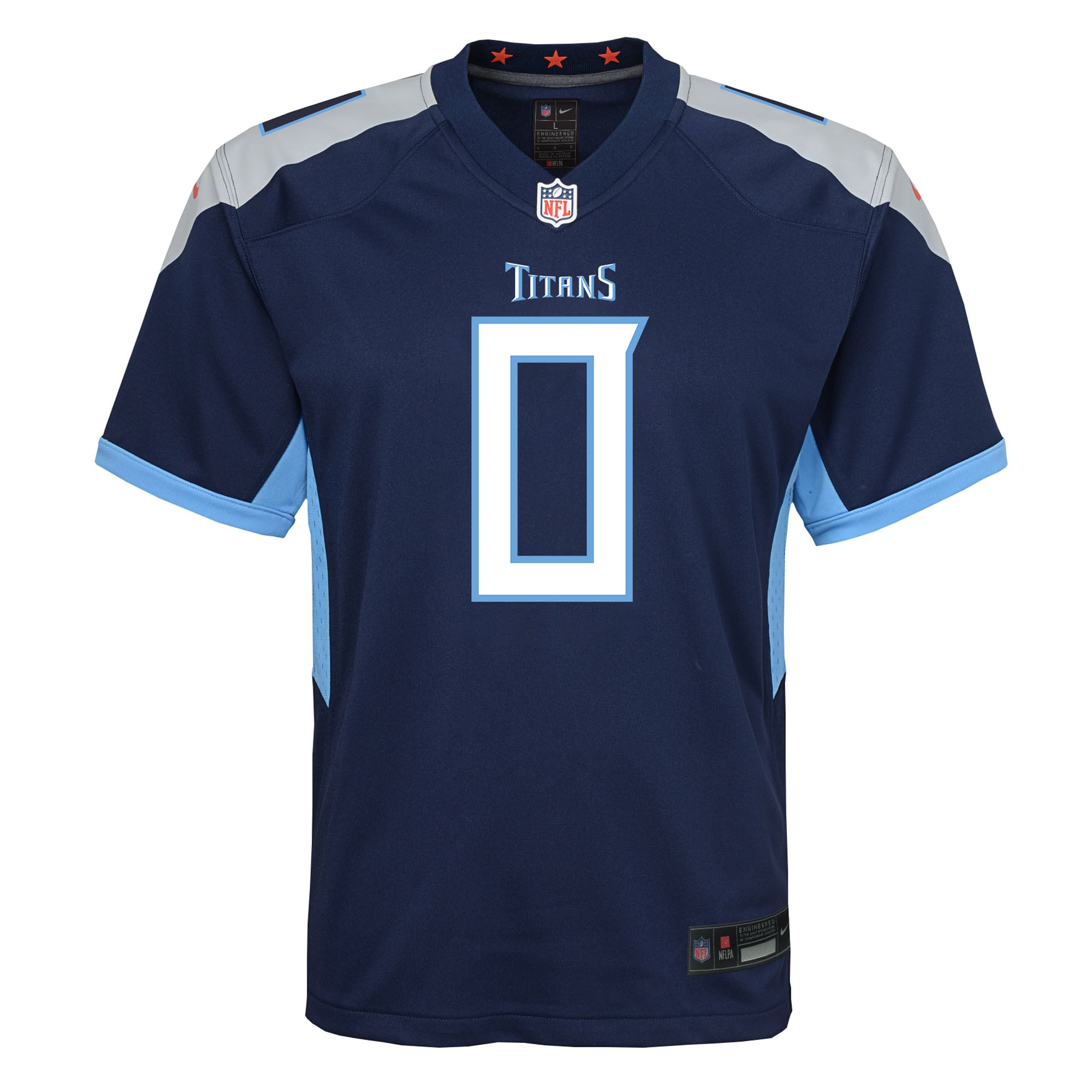 Tennessee Titans Calvin Ridley Navy Team Game NFL Jersey Youth