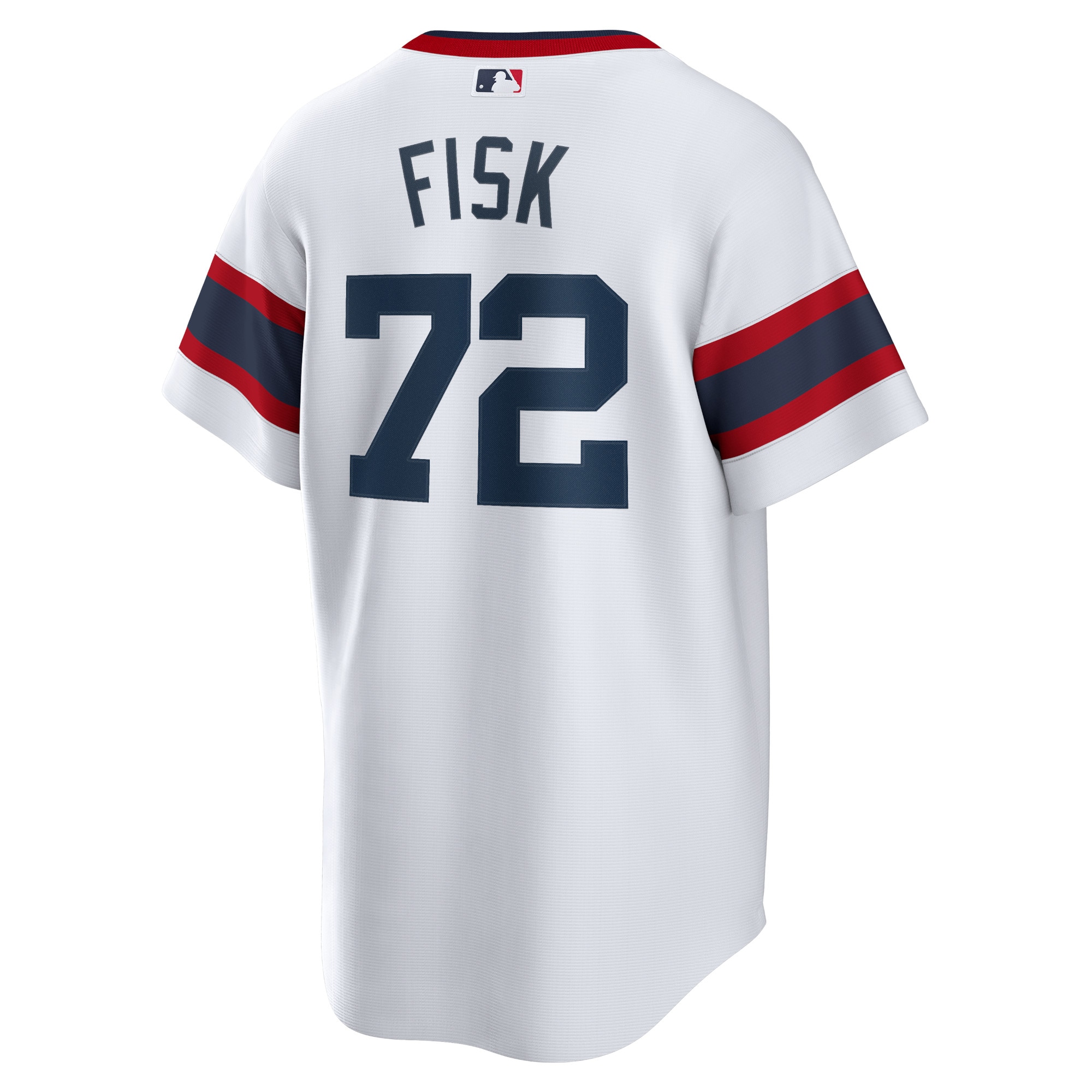 Chicago White Sox Carlton Fisk White Home Cooperstown Collection Team Player MLB Jersey Men's