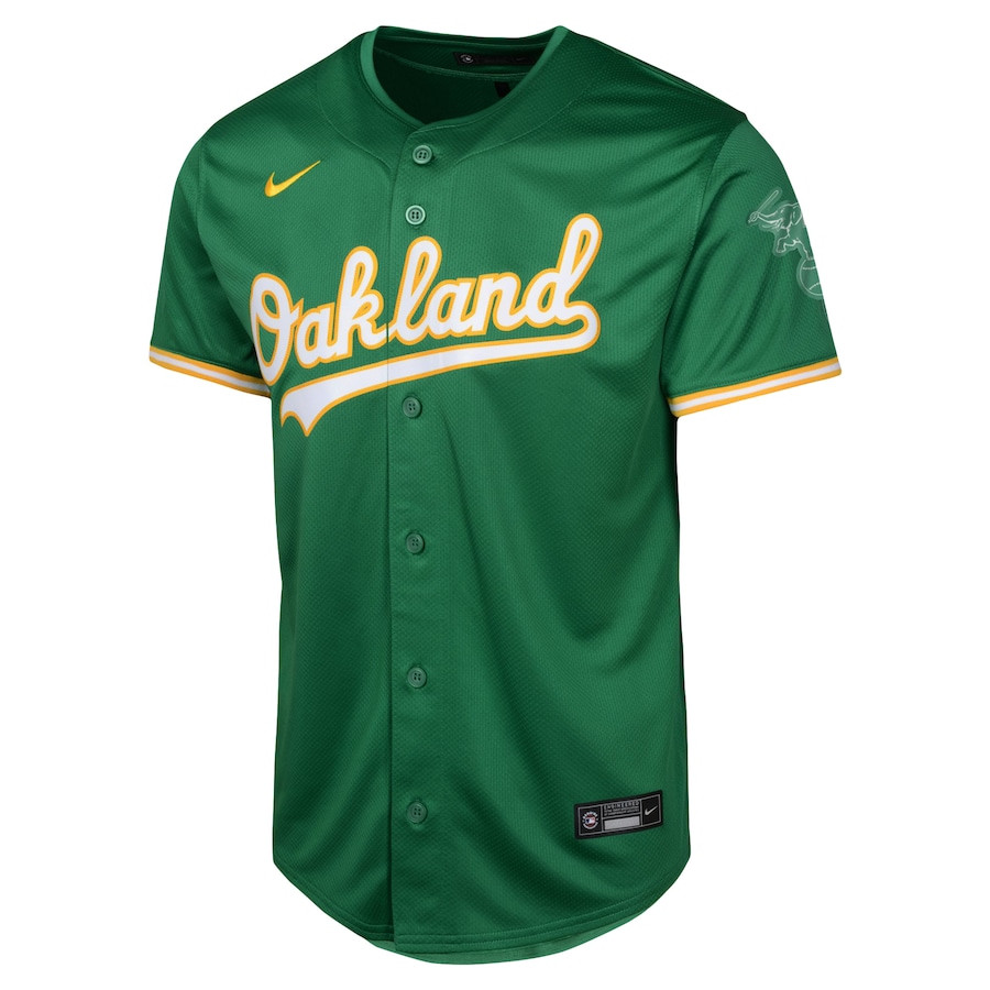 Oakland Athletics Alternate Limited Green MLB Jersey Youth
