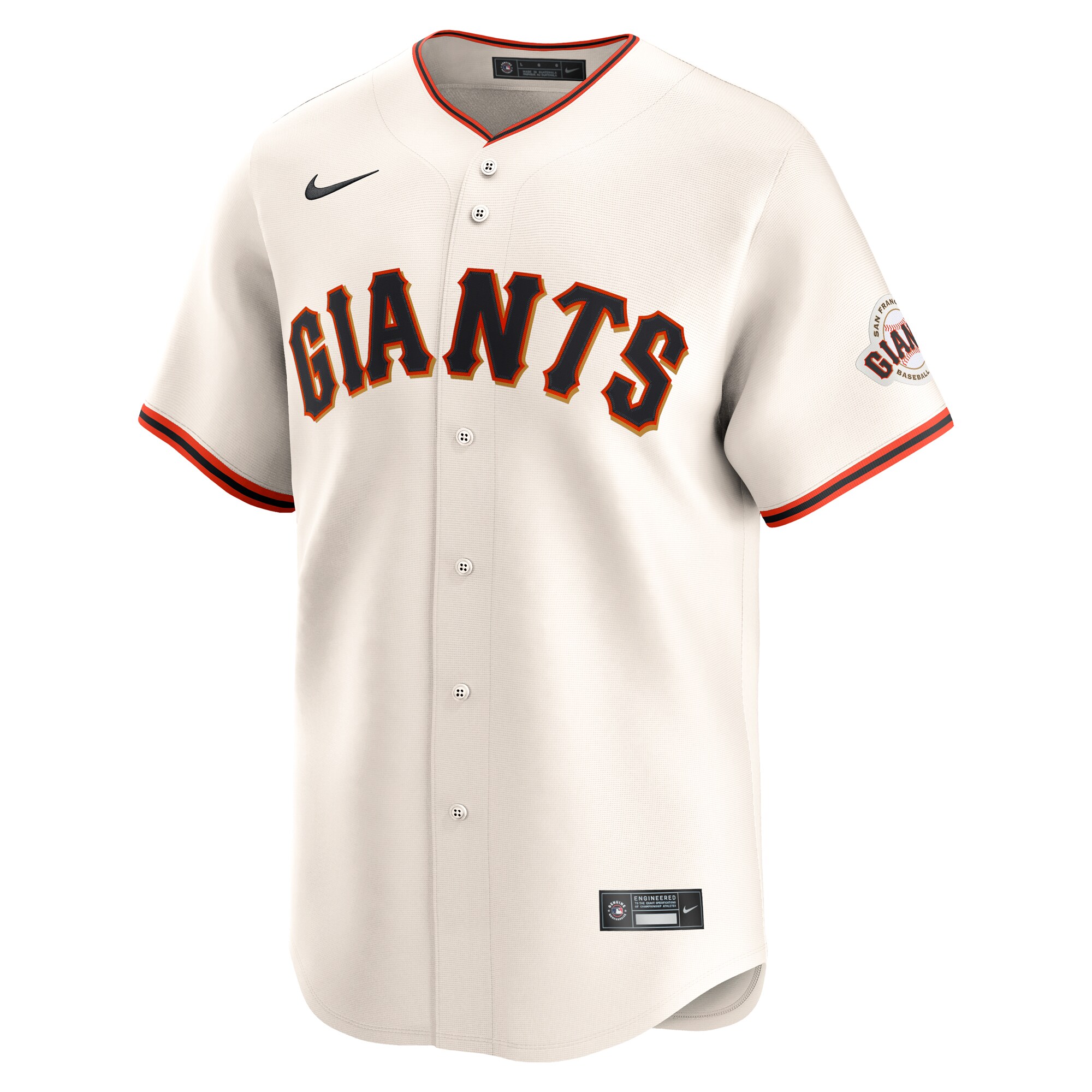 San Francisco Giants Thairo Estrada Cream Home Limited Player MLB Jersey Men's