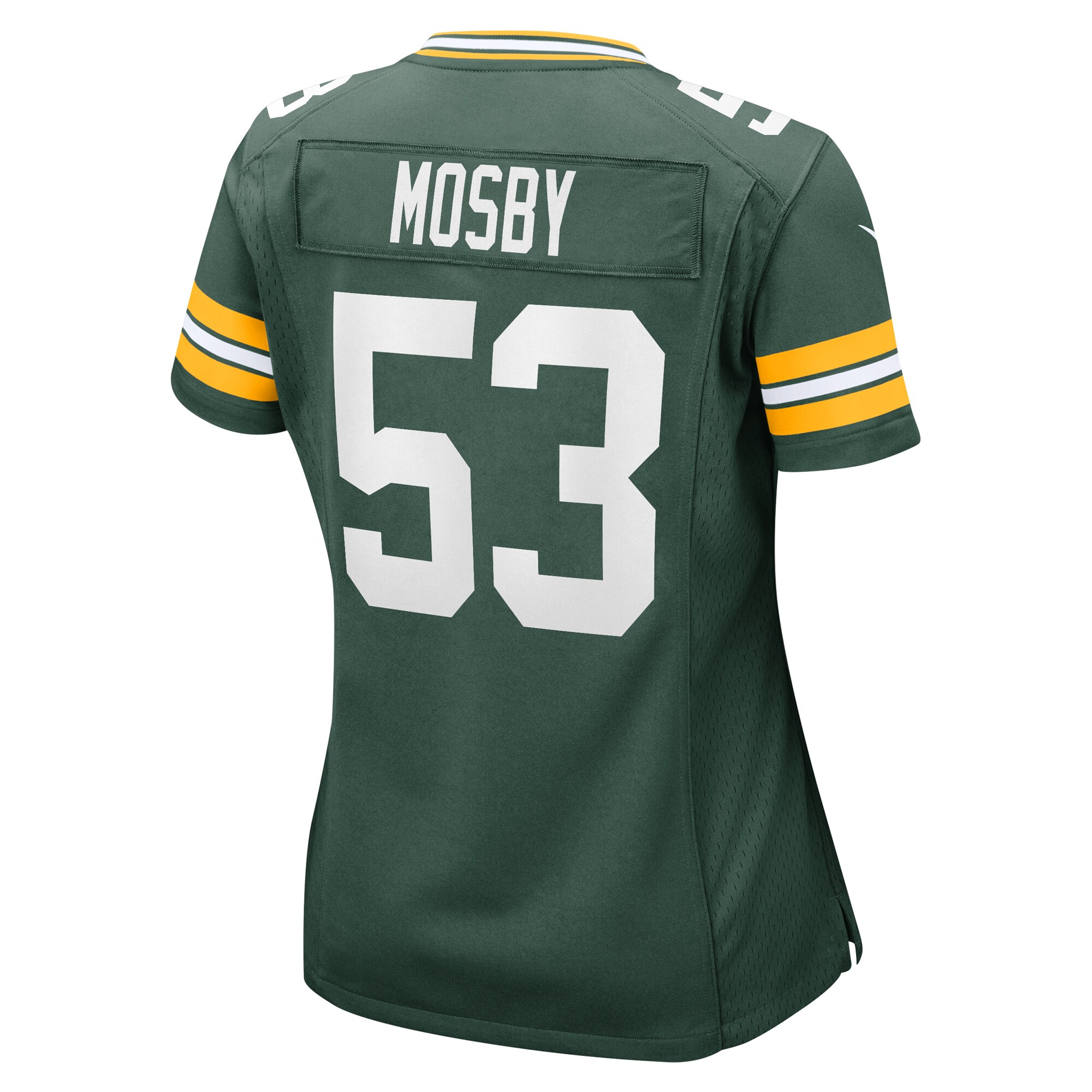 Green Bay Packers Arron Mosby Green Team Game NFL Jersey Women's