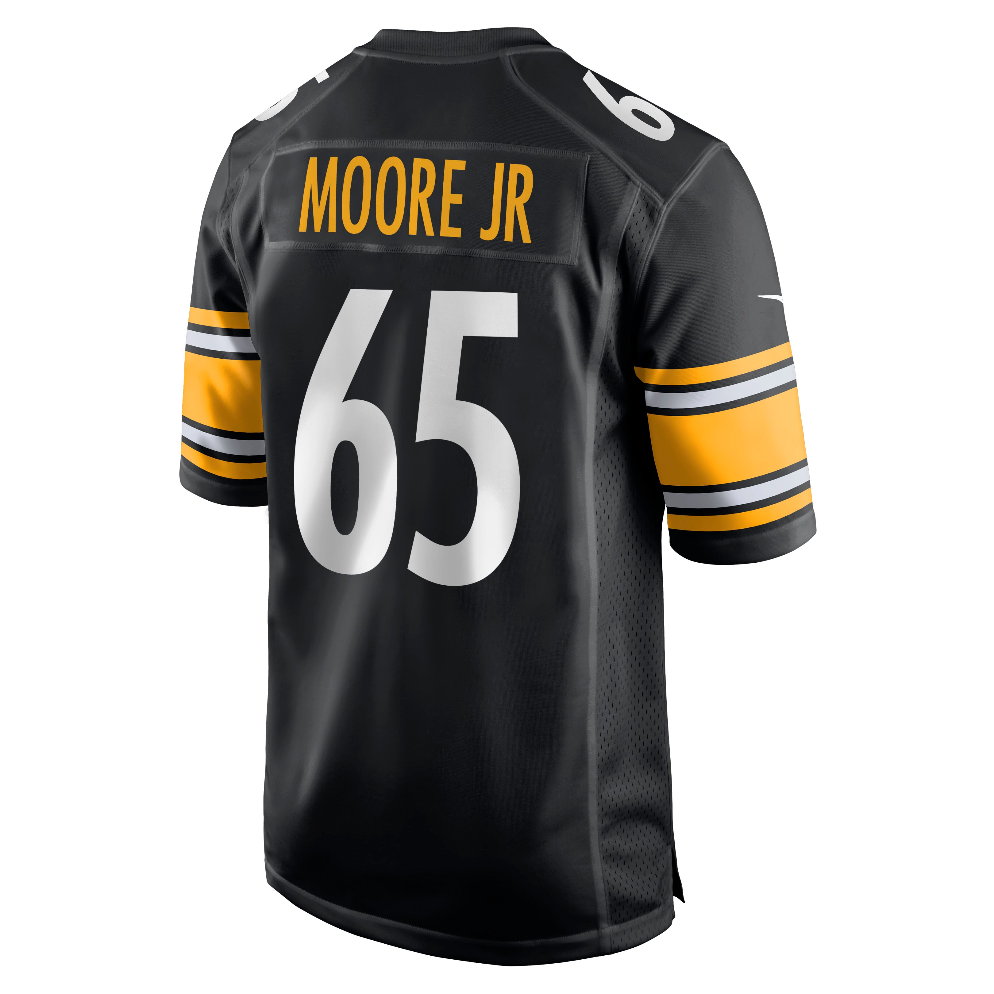 Pittsburgh Steelers Dan Moore Jr. Black Game NFL Jersey Men's