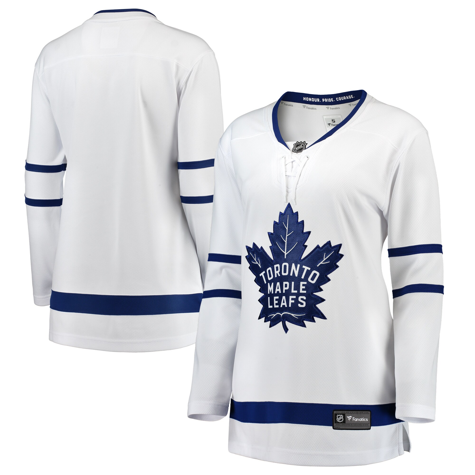 Toronto Maple Leafs White Away Breakaway NHL Jersey Women's