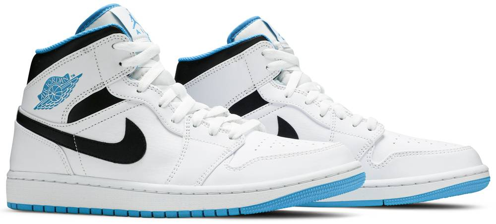 Air Jordan 1 Mid Laser Blue 554724-141