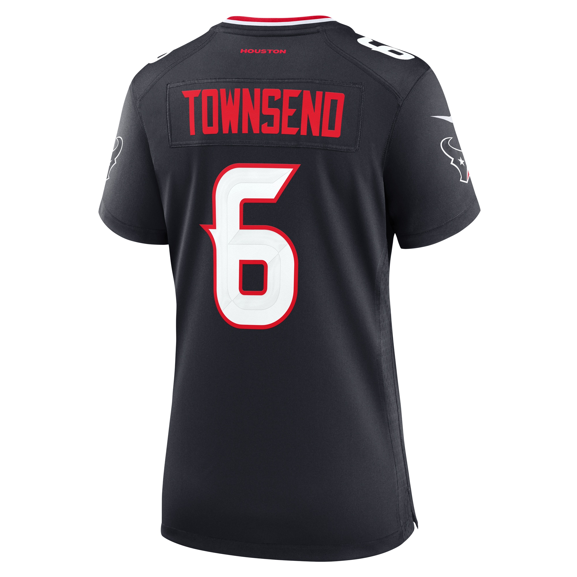Houston Texans Tommy Townsend Navy Team Game NFL Jersey Women's