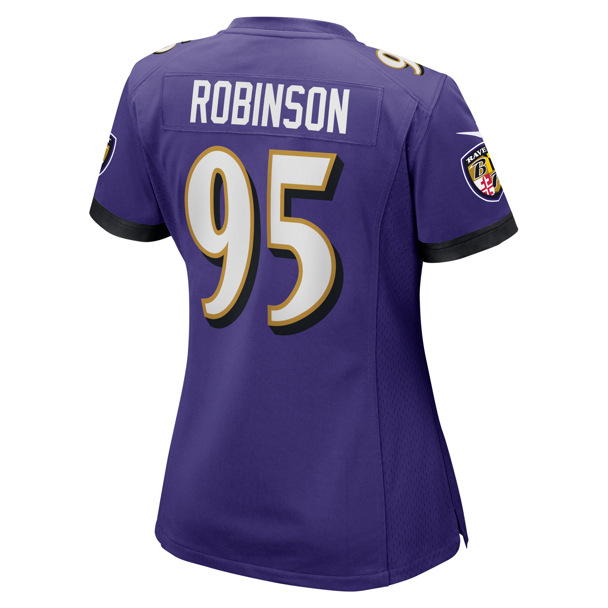 Baltimore Ravens Tavius Robinson Purple Game NFL Jersey Women's