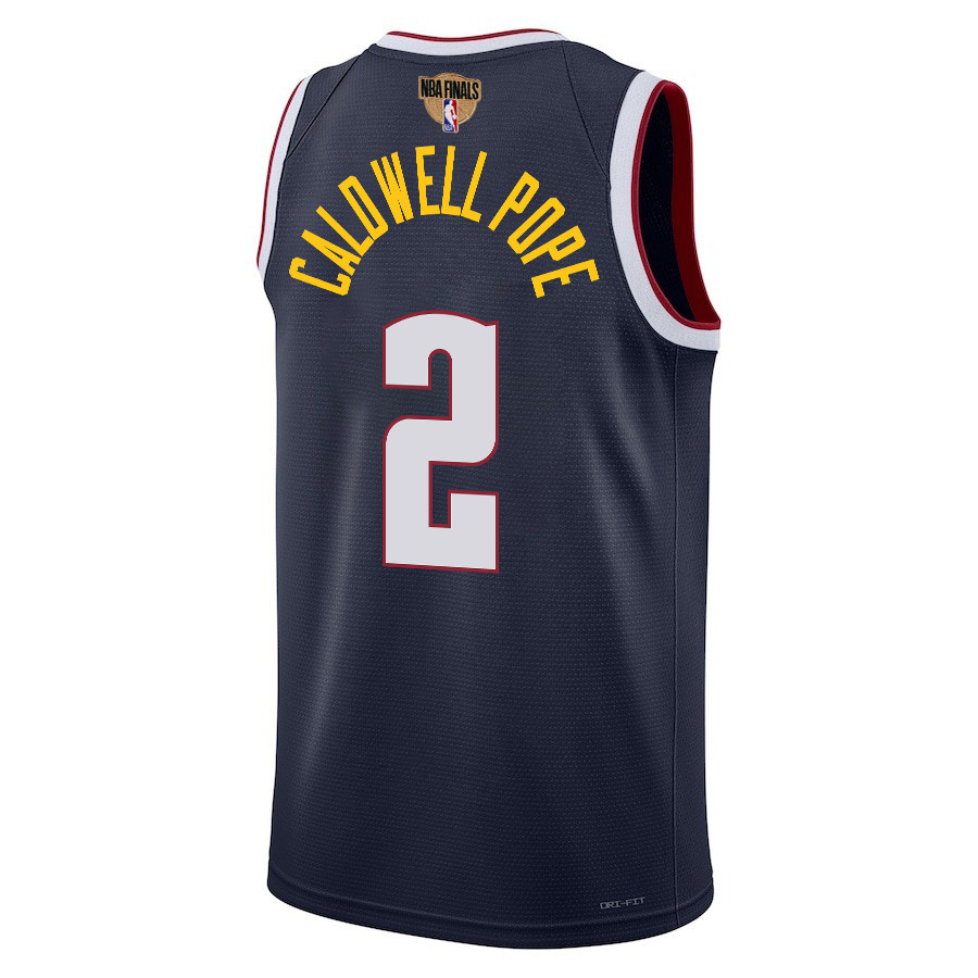Kentavious Caldwell-Pope 2 Denver Nuggets Final Champions 2023 Swingman Black NBA Jersey Men's