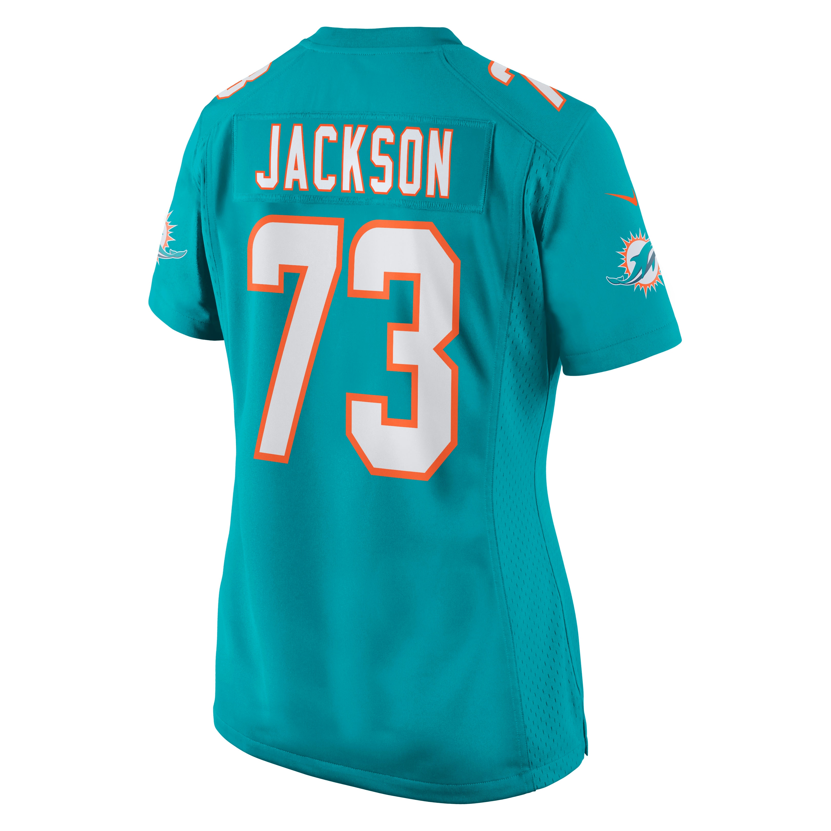 Miami Dolphins Austin Jackson Aqua Game NFL Jersey Women's
