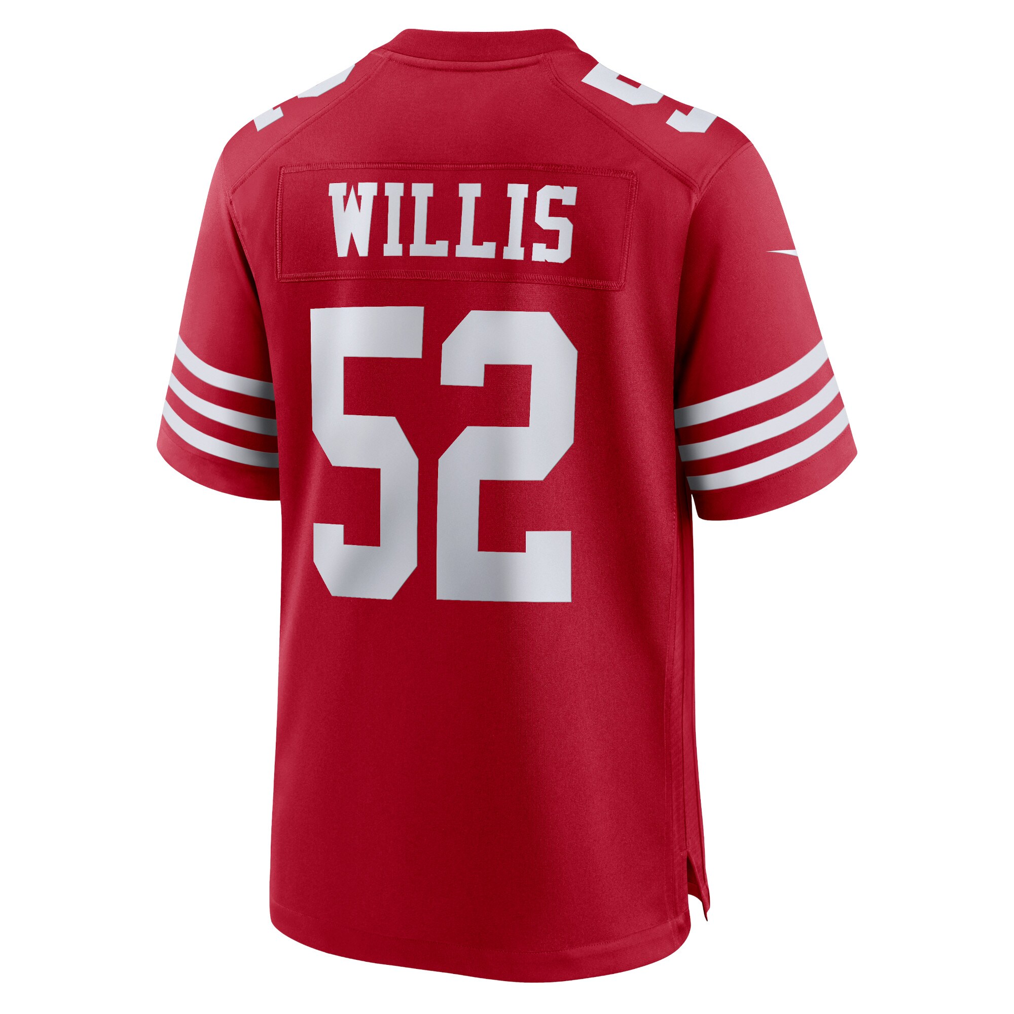 San Francisco 49ers Patrick Willis Scarlet Retired Player Game NFL Jersey Men's