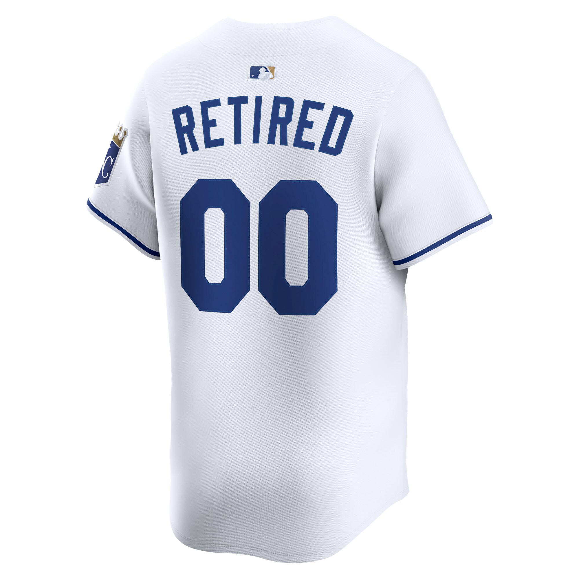 Kansas City Royals White Home Limited Pick-A-Player Retired Roster MLB Jersey Men's