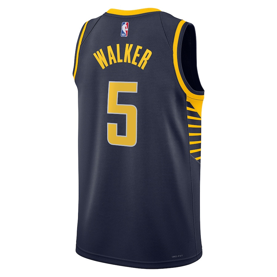 Jarace Walker 5 Indiana Pacers Unisex Swingman Icon Edition Navy NBA Jersey Unisex