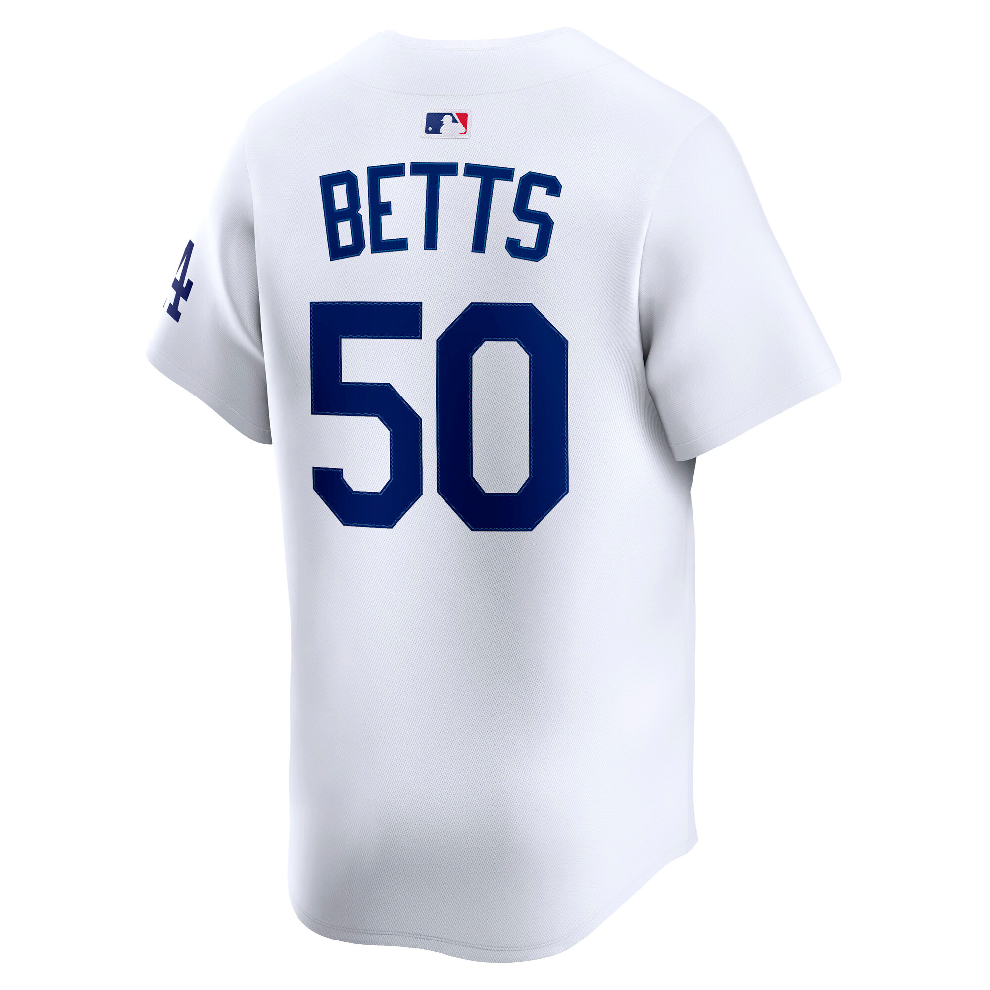 Los Angeles Dodgers Mookie Betts White Home Limited Player MLB Jersey Men's