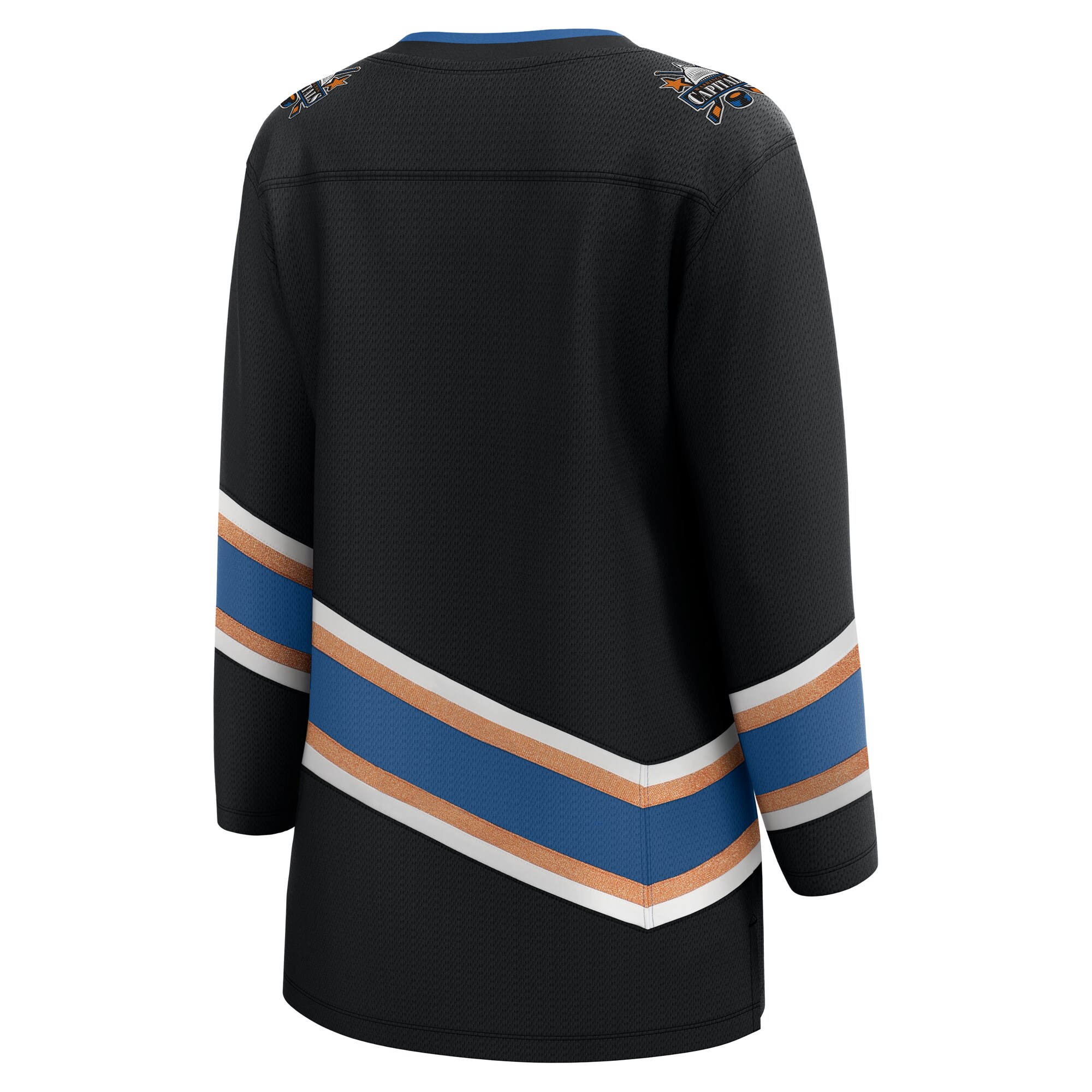 Washington Capitals Black Alternate 50th Anniversary Breakaway NHL Jersey Women's