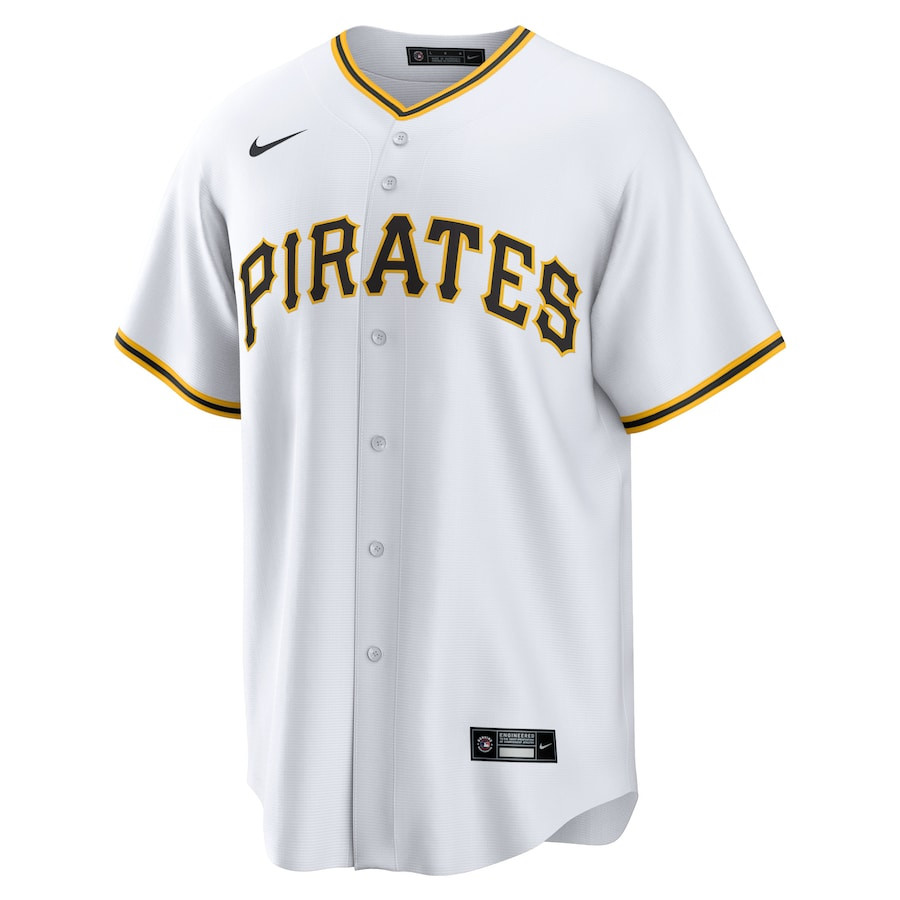 Connor Joe 2 Pittsburgh Pirates Home White MLB Jersey Men's