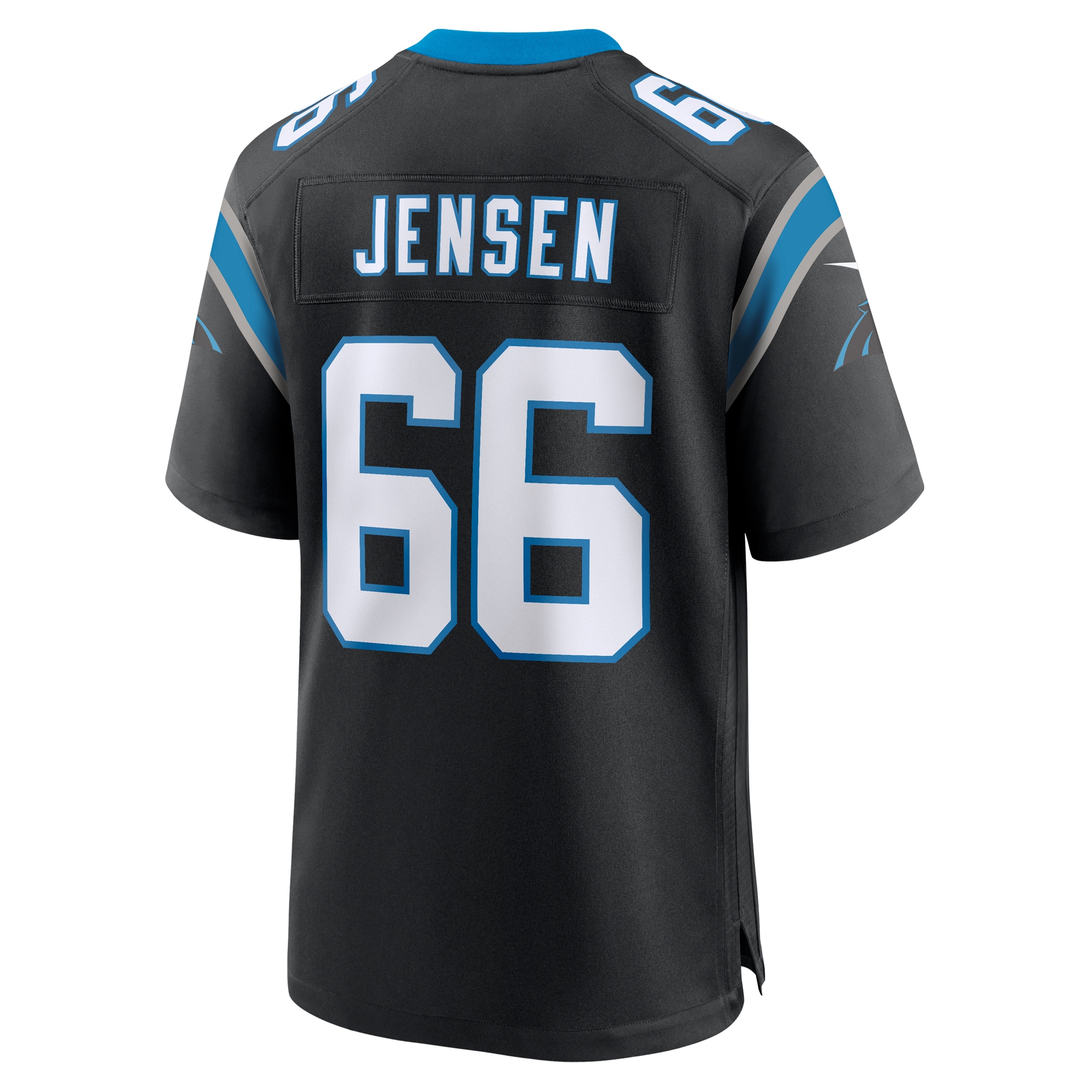 Carolina Panthers Nash Jensen Black Team Game NFL Jersey Men's