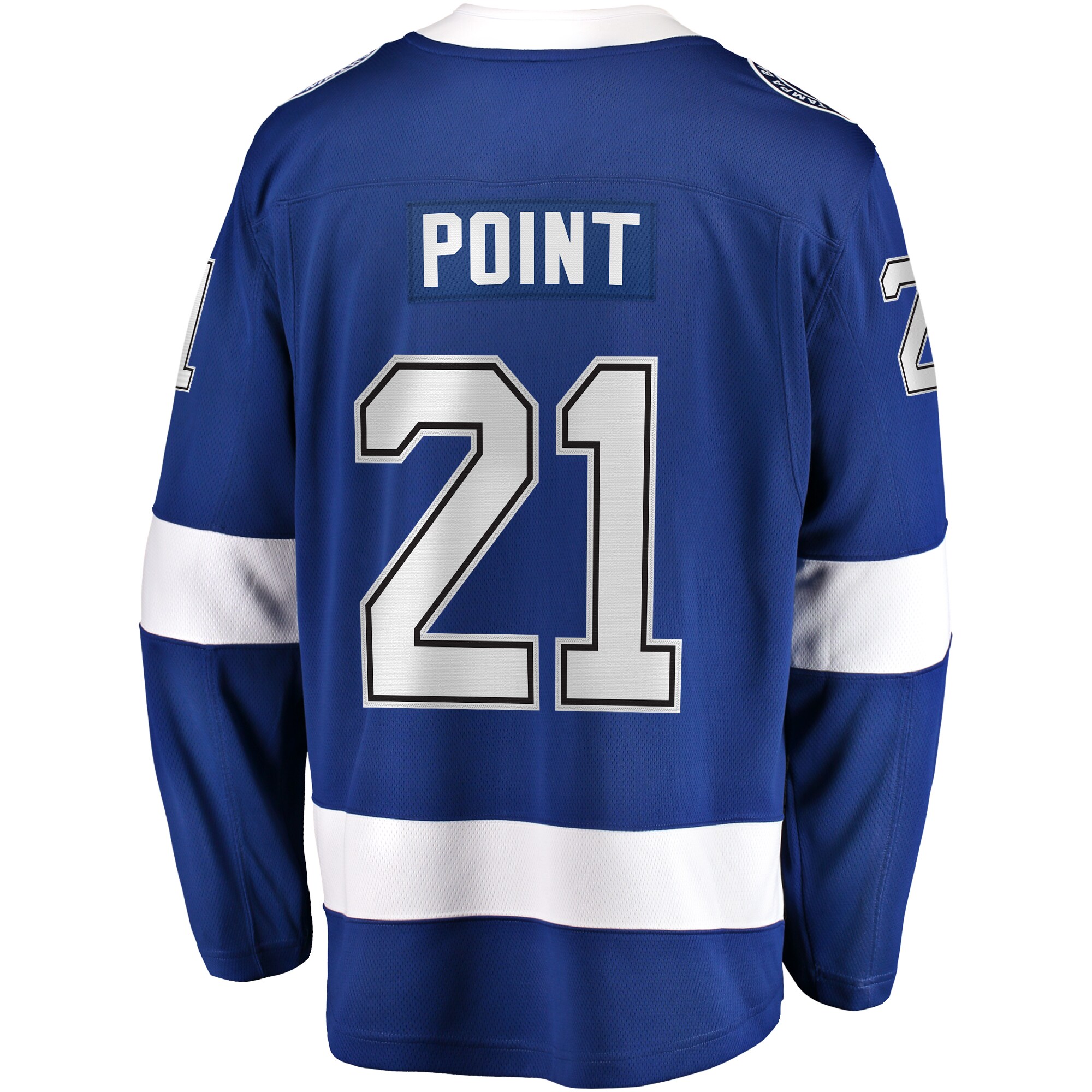 Tampa Bay Lightning Brayden Point Blue Home Premier Breakaway Player NHL Jersey Men's