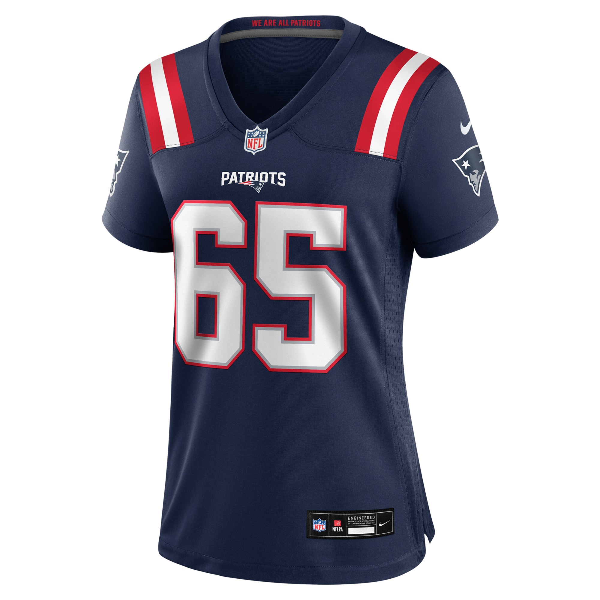 New England Patriots Tyrese Robinson Navy Game NFL Jersey Women's