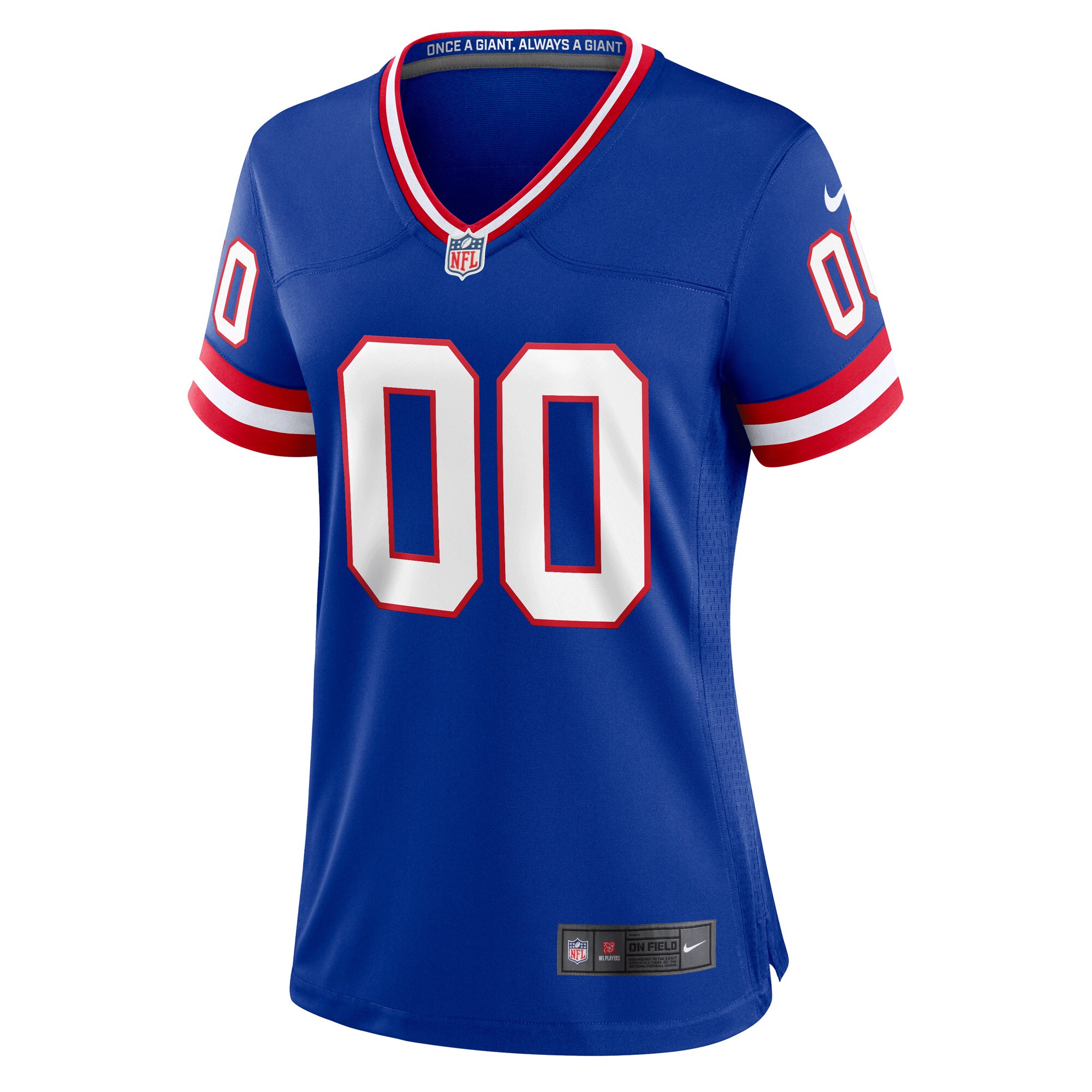 New York Giants Royal Classic Custom Game NFL Jersey Women's