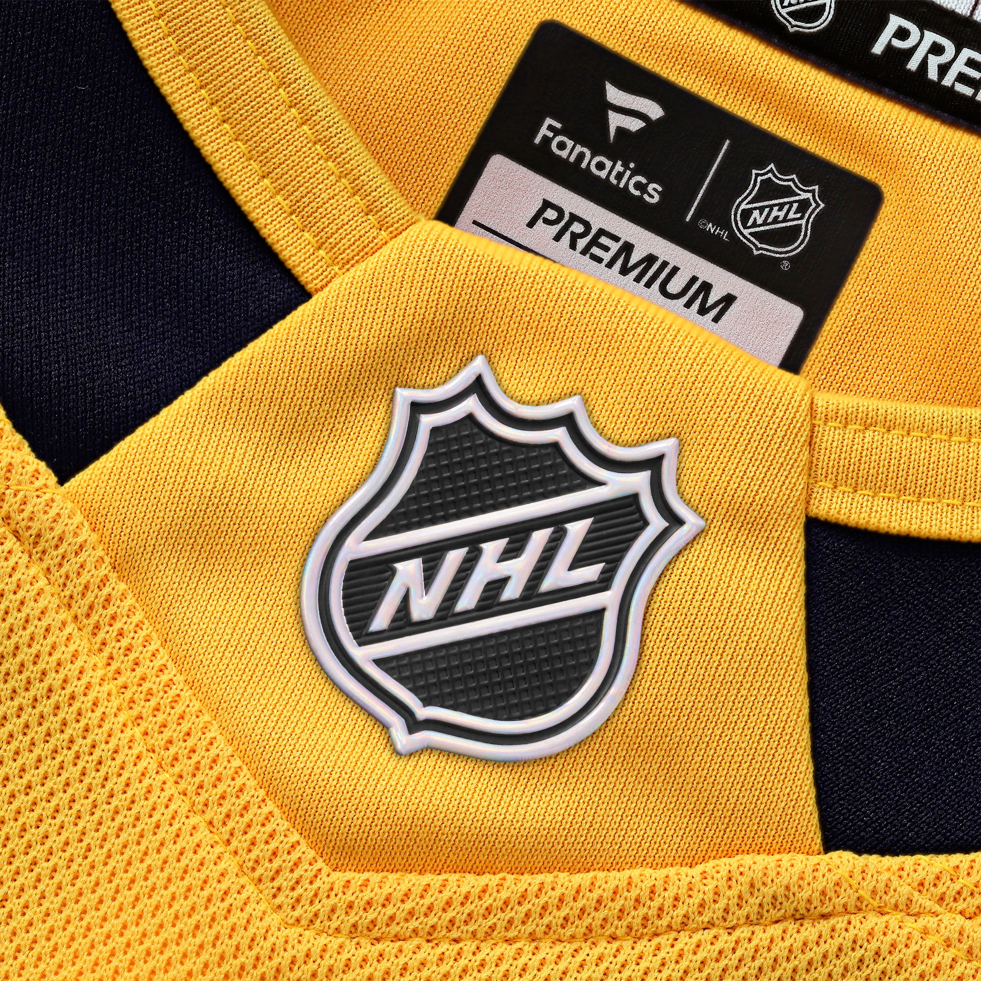 Nashville Predators Roman Josi Yellow Home Premium NHL Jersey Men's