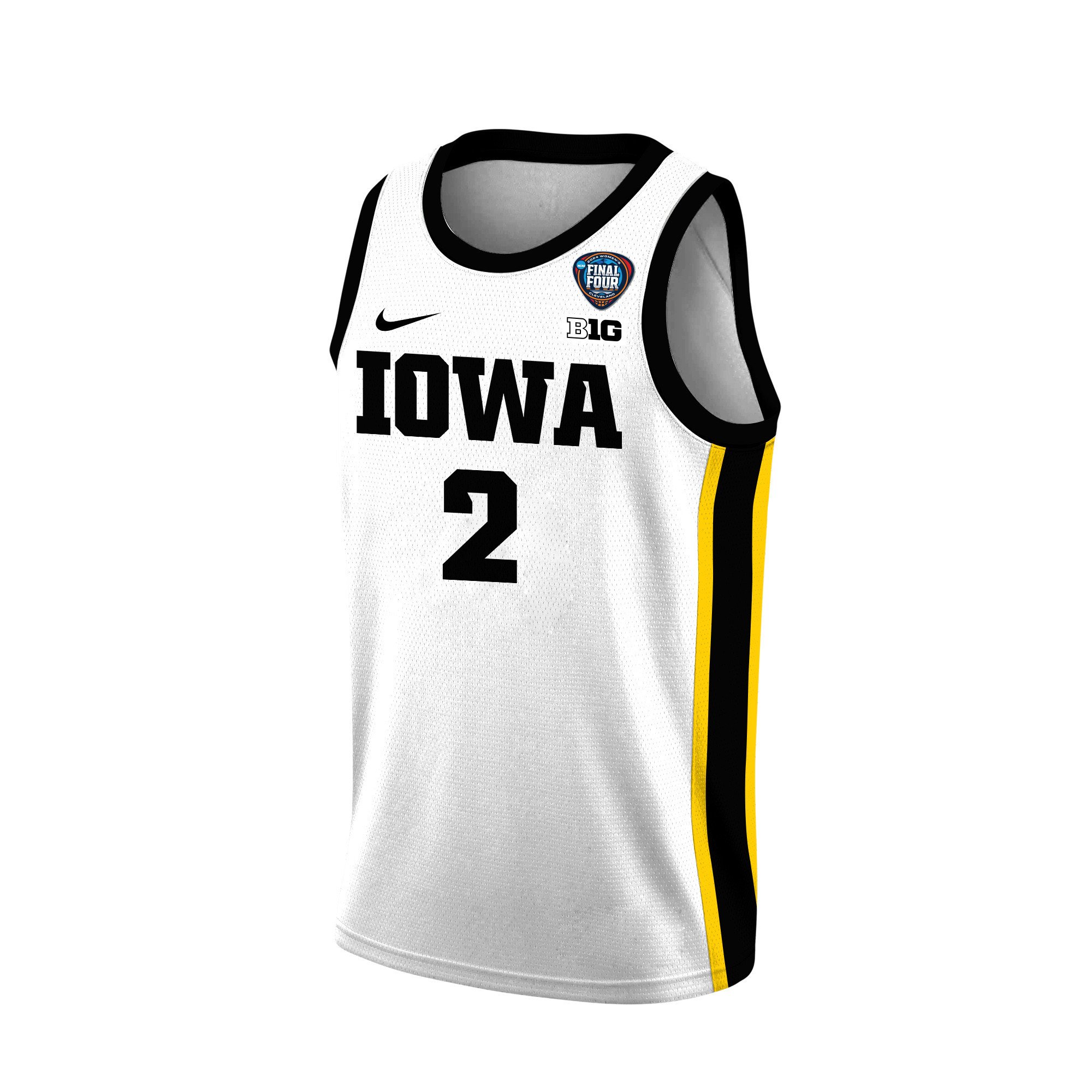 Taylor McCabe 2 Iowa Hawkeyes 2024 Final Four Patch Unisex NCAA Jersey Unisex