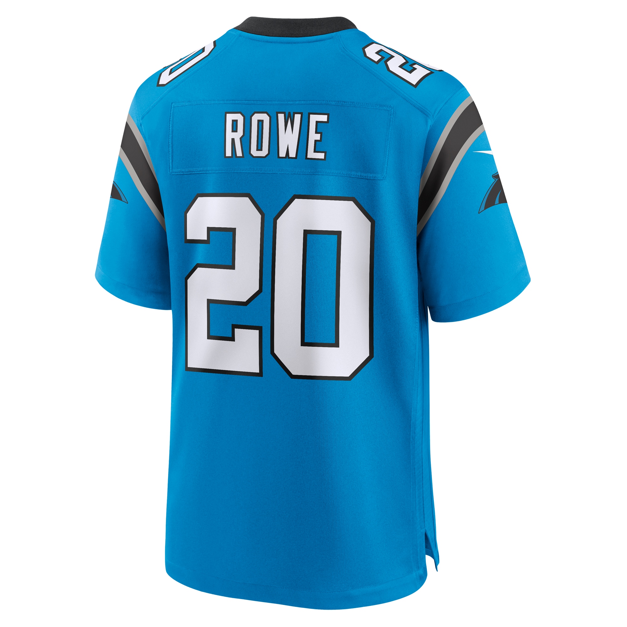 Carolina Panthers Eric Rowe Blue Alternate Game NFL Jersey Men's