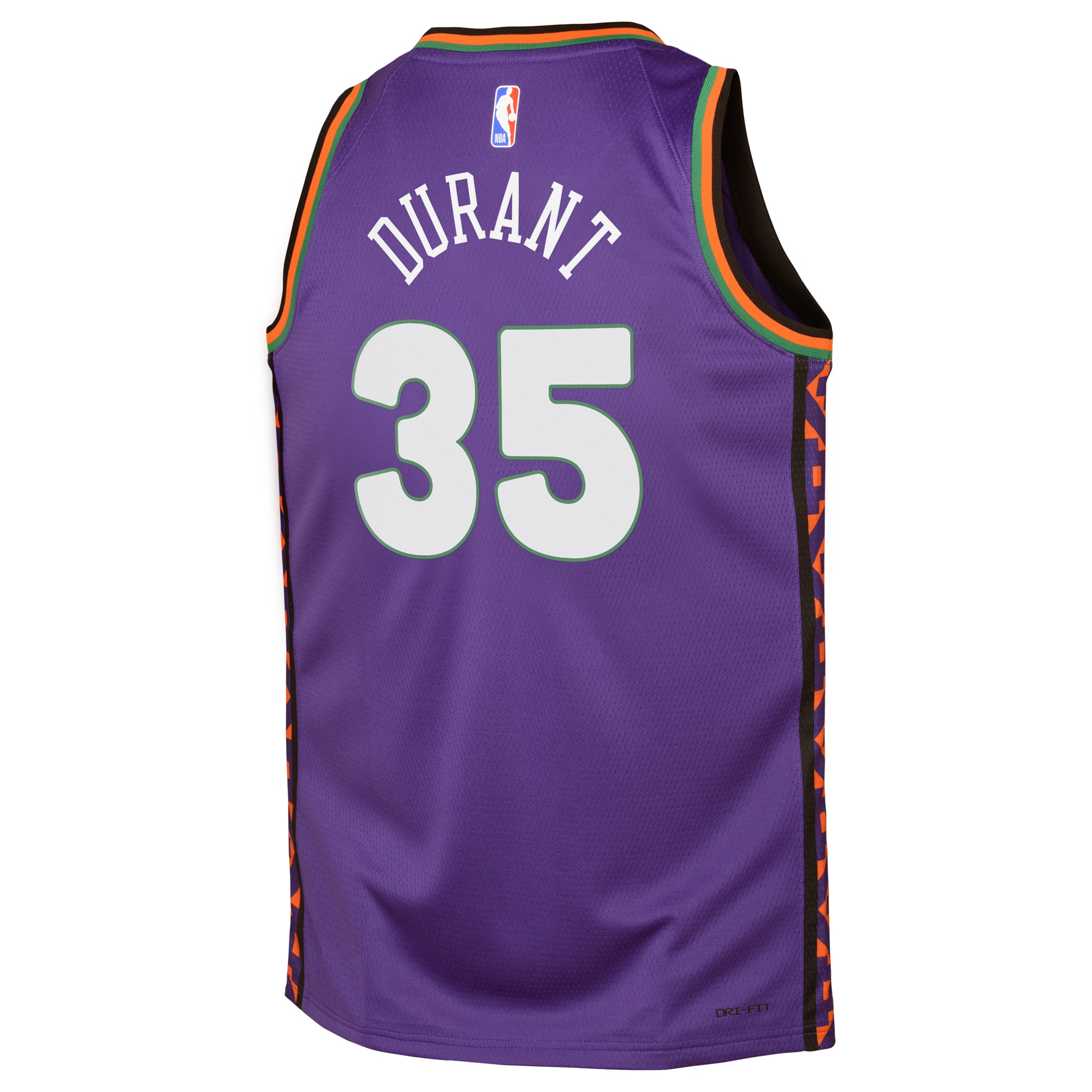 Phoenix Suns City Edition Swingman 2024 Purple Kevin Duran NBA Jersey Youth
