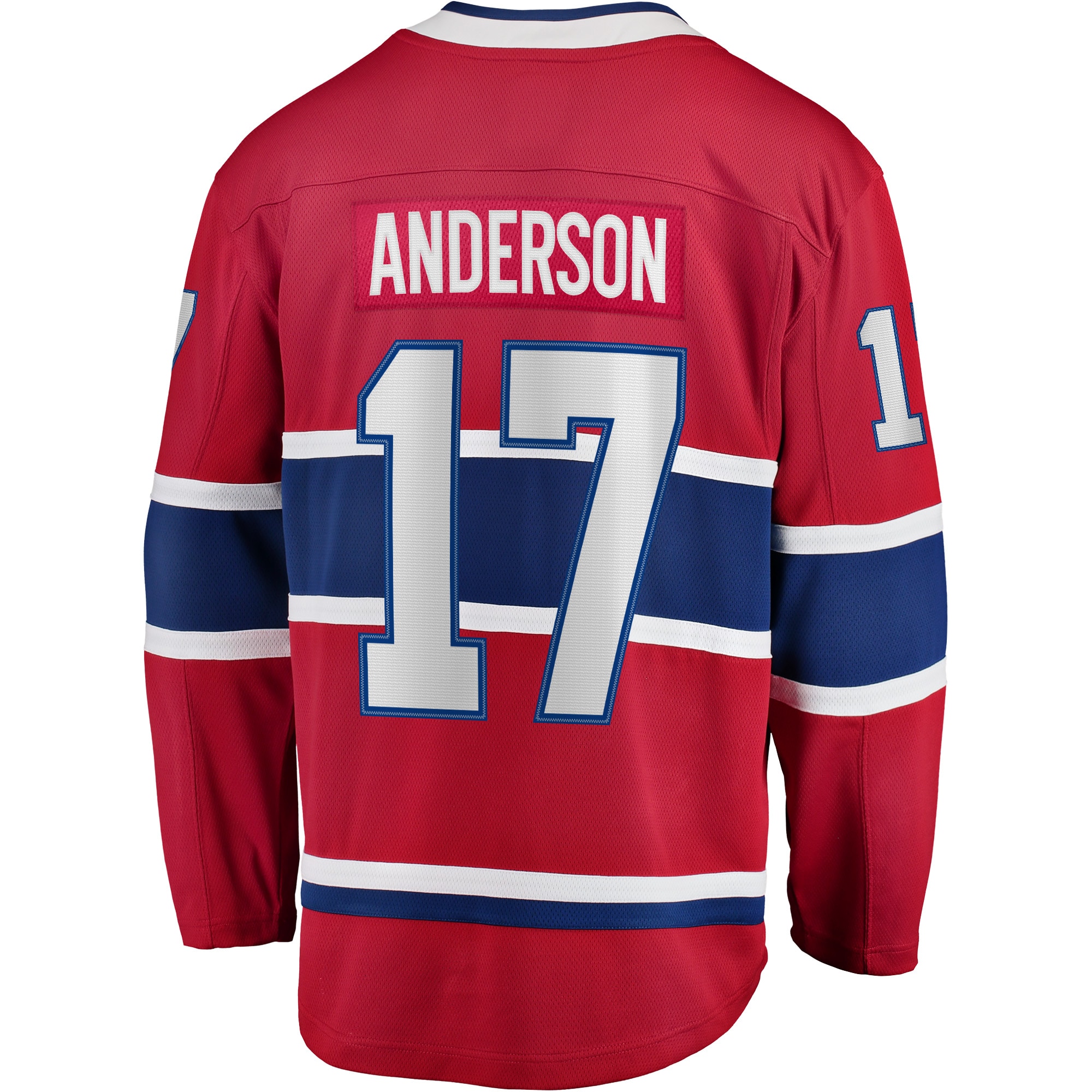 Montreal Canadiens Josh Anderson Red Breakaway Player NHL Jersey Men's