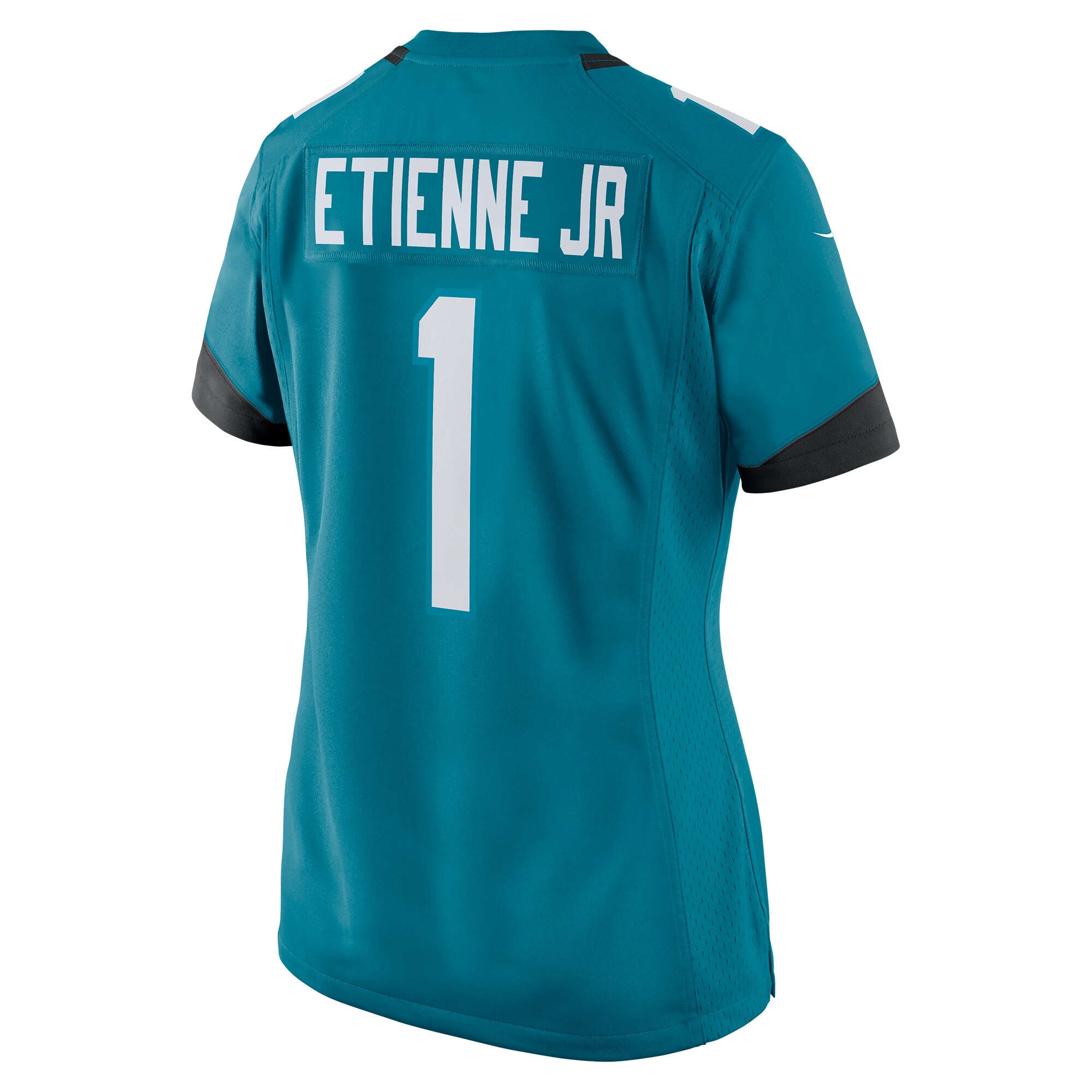 Jacksonville Jaguars Travis Etienne Teal Game NFL Jersey Women's