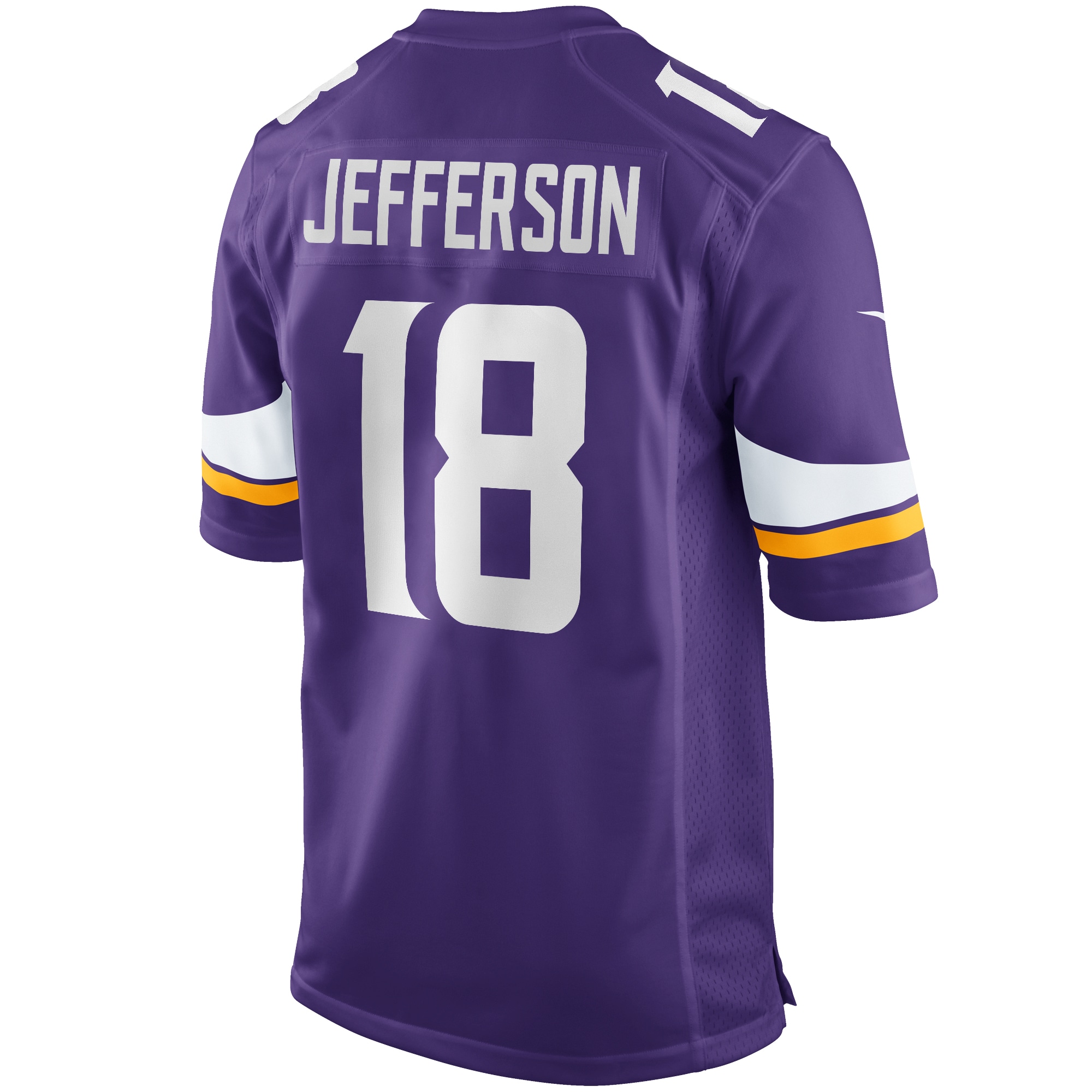 Minnesota Vikings Justin Jefferson Purple Player Game NFL Jersey Men's