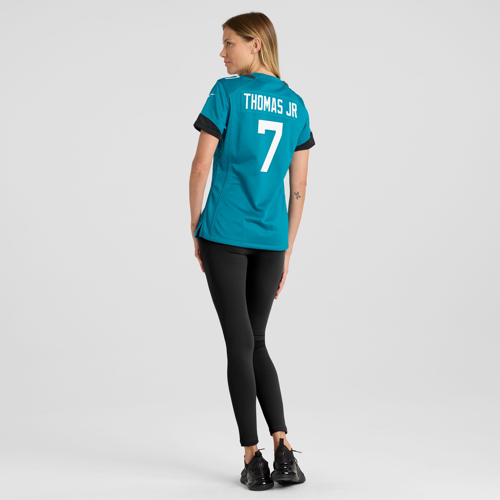 Jacksonville Jaguars Brian Thomas Jr. Teal Game NFL Jersey Women's
