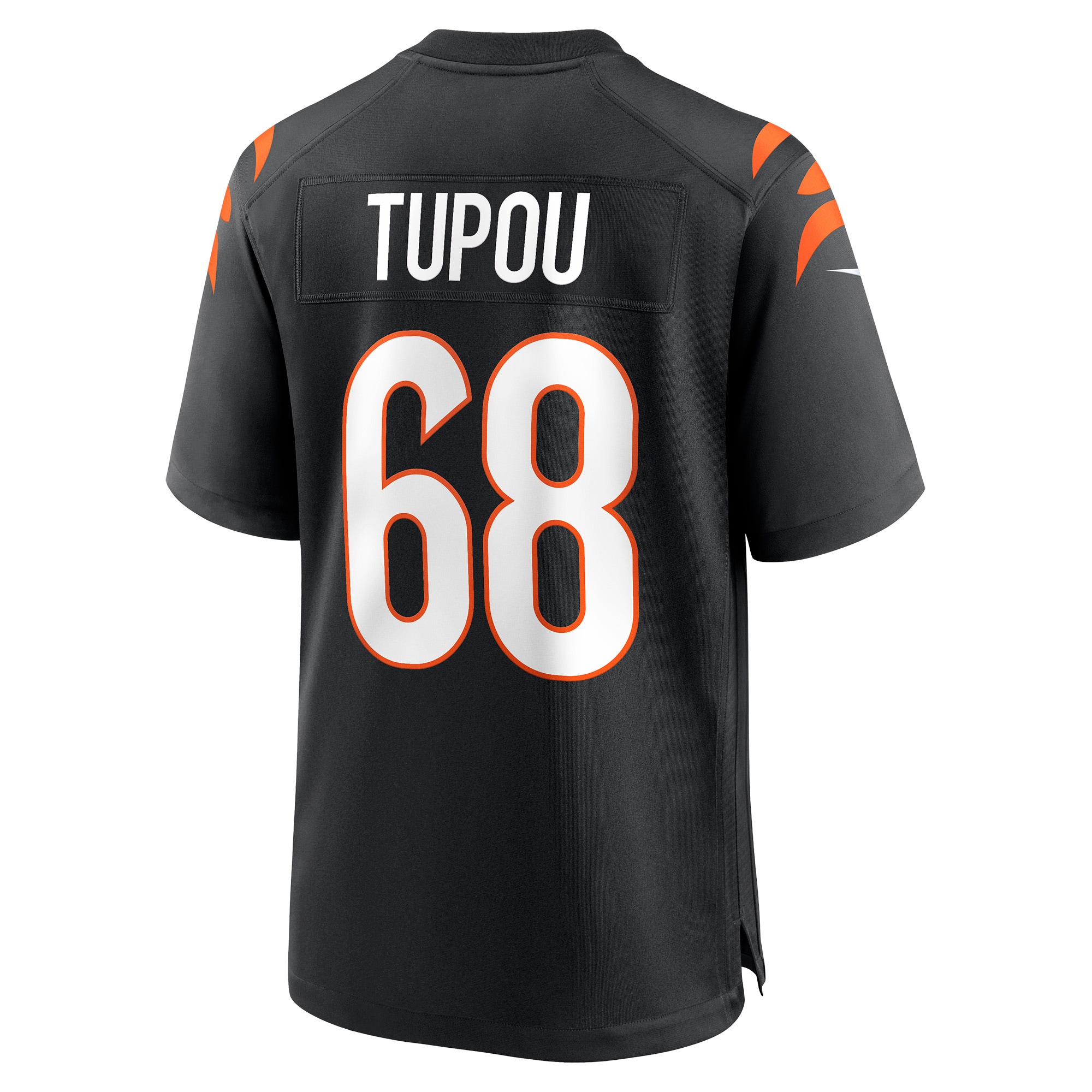 Cincinnati Bengals Josh Tupou Black Game Player NFL Jersey Men's