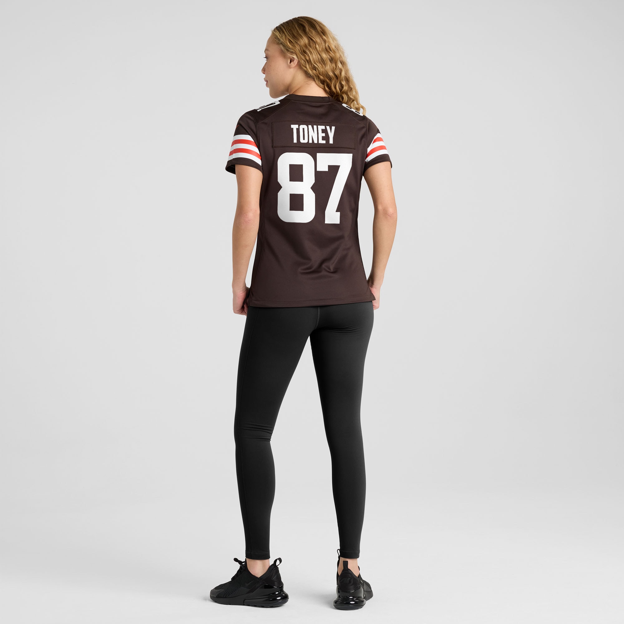 Cleveland Browns Kadarius Toney Brown Team Game NFL Jersey Women's